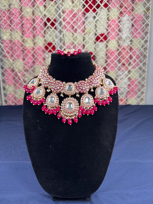 Indian jewlery set/Necklace Set/  Choker/ Bollywood Jewelry/ Indian jewelry/ Pakistani necklace/ punjabi necklace/bridal/