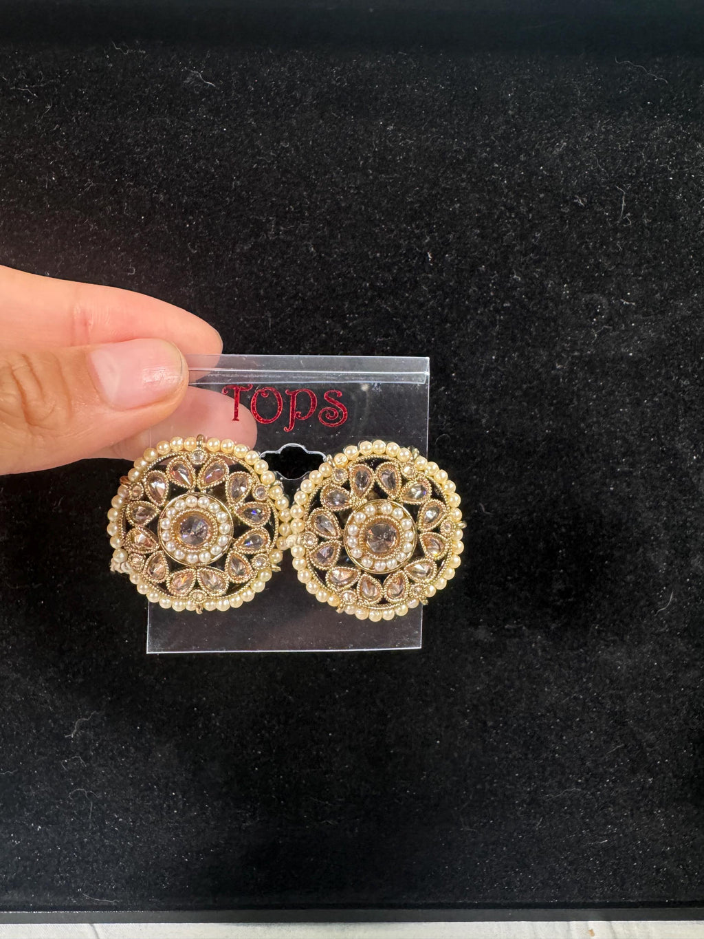 Bollywood Style Jhumka Earrings, Indian Gold Plated Hoop Earrings, Statement Ethnic Jewelry, Festive Earrings, Women's Accessories