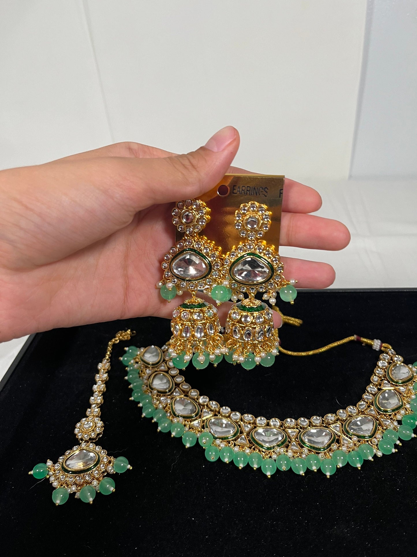 Indian jewlery set/Necklace Set/  Choker/ Bollywood Jewelry/ Indian jewelry/ Pakistani necklace/ punjabi necklace/bridal/