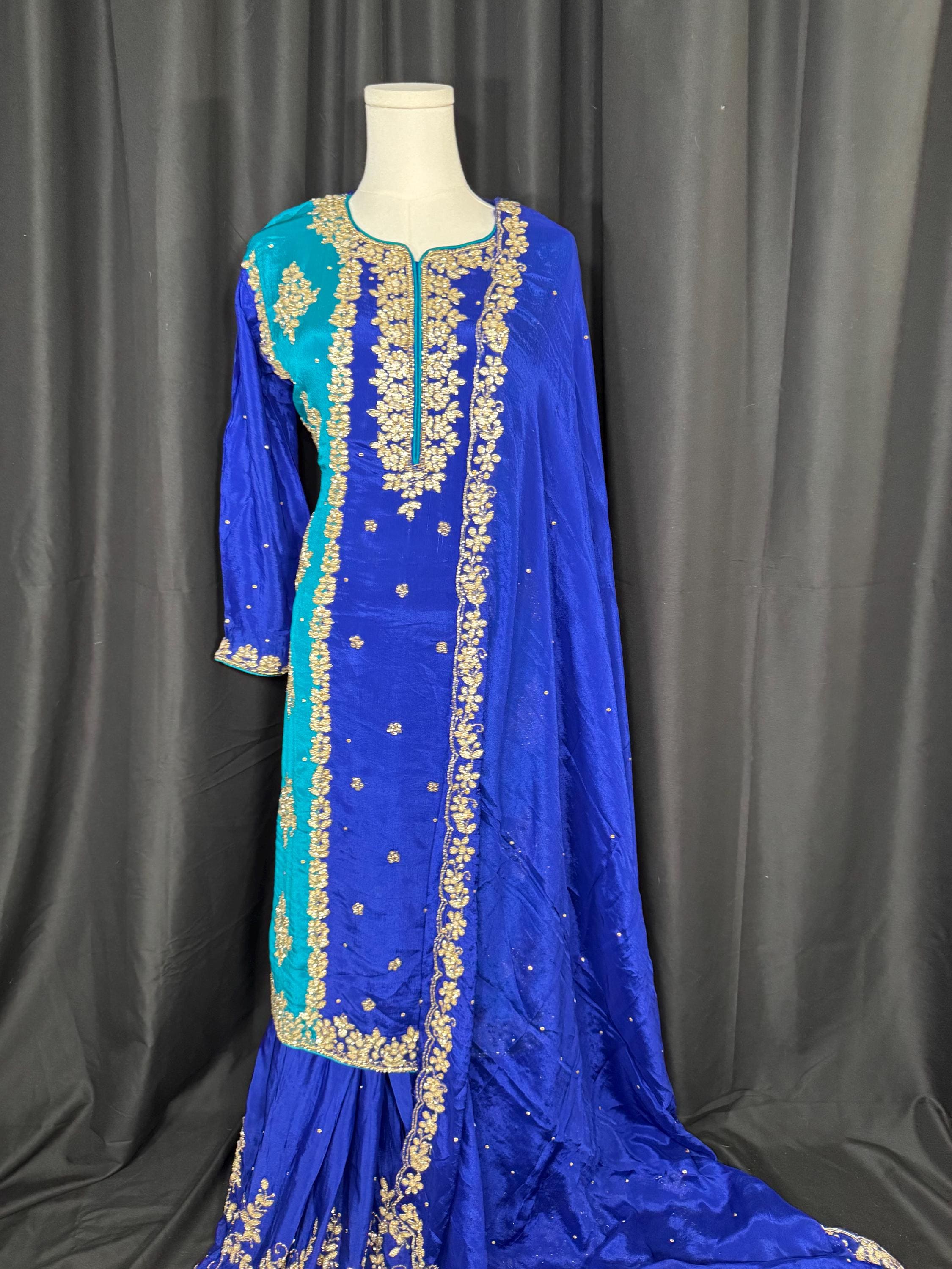 Punjabi Sharrara For Women Indian Designer Wedding Wear Party Wear function Wear Reception Wear Chaniya Choli bollywood Style Indian outfits