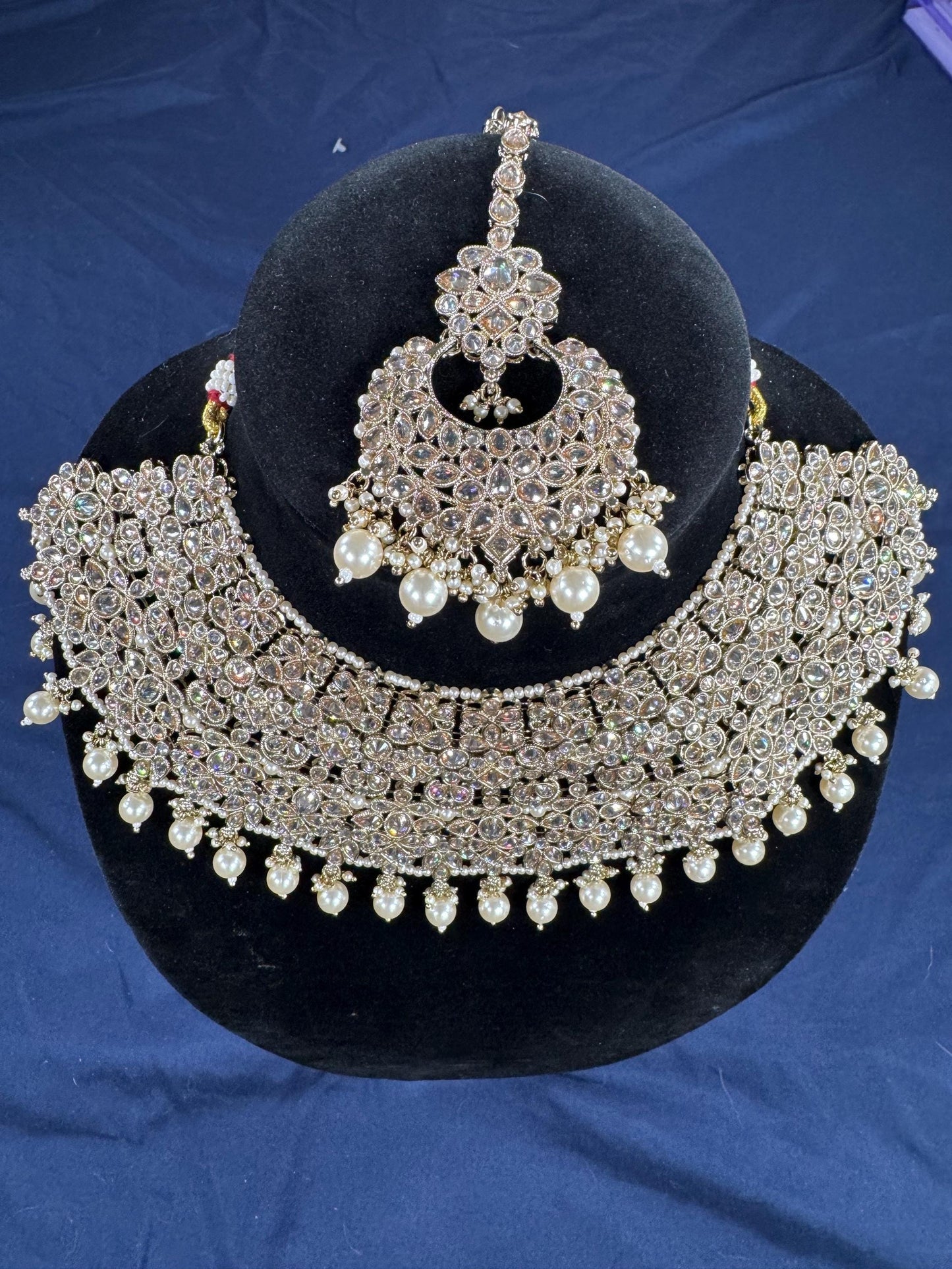 Indian jewlery set/Necklace Set/  Choker/ Bollywood Jewelry/ Indian jewelry/ Pakistani necklace/ punjabi necklace/bridal/