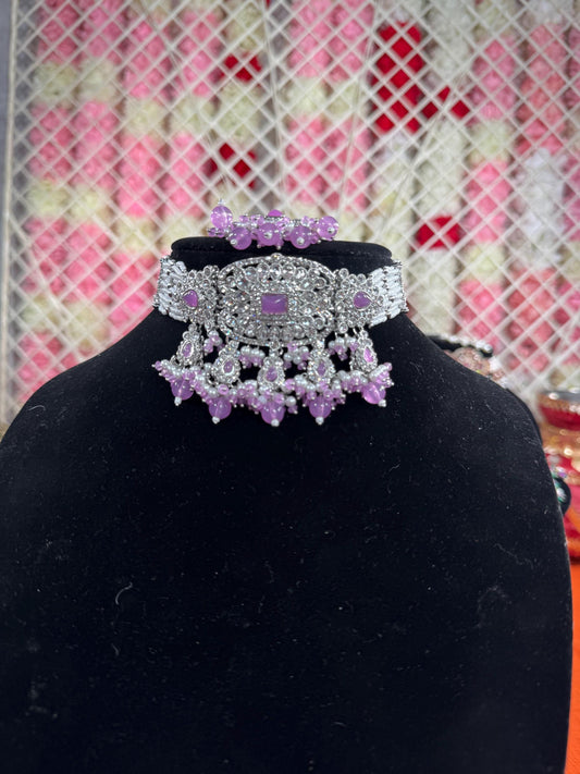 Indian jewlery set/Necklace Set/  Choker/ Bollywood Jewelry/ Indian jewelry/ Pakistani necklace/ punjabi necklace/bridal/