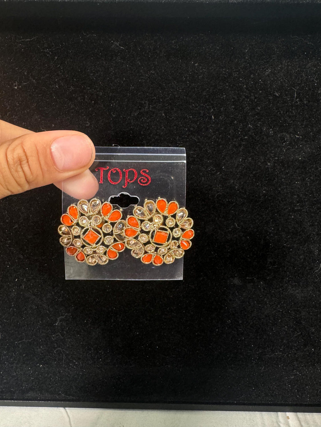 Bollywood Style Jhumka Earrings, Indian Gold Plated Hoop Earrings, Statement Ethnic Jewelry, Festive Earrings, Women's Accessories