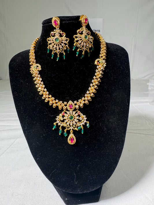 Indian jewlery set/Necklace Set/  Choker/ Bollywood Jewelry/ Indian jewelry/ Pakistani necklace/ punjabi necklace/bridal/