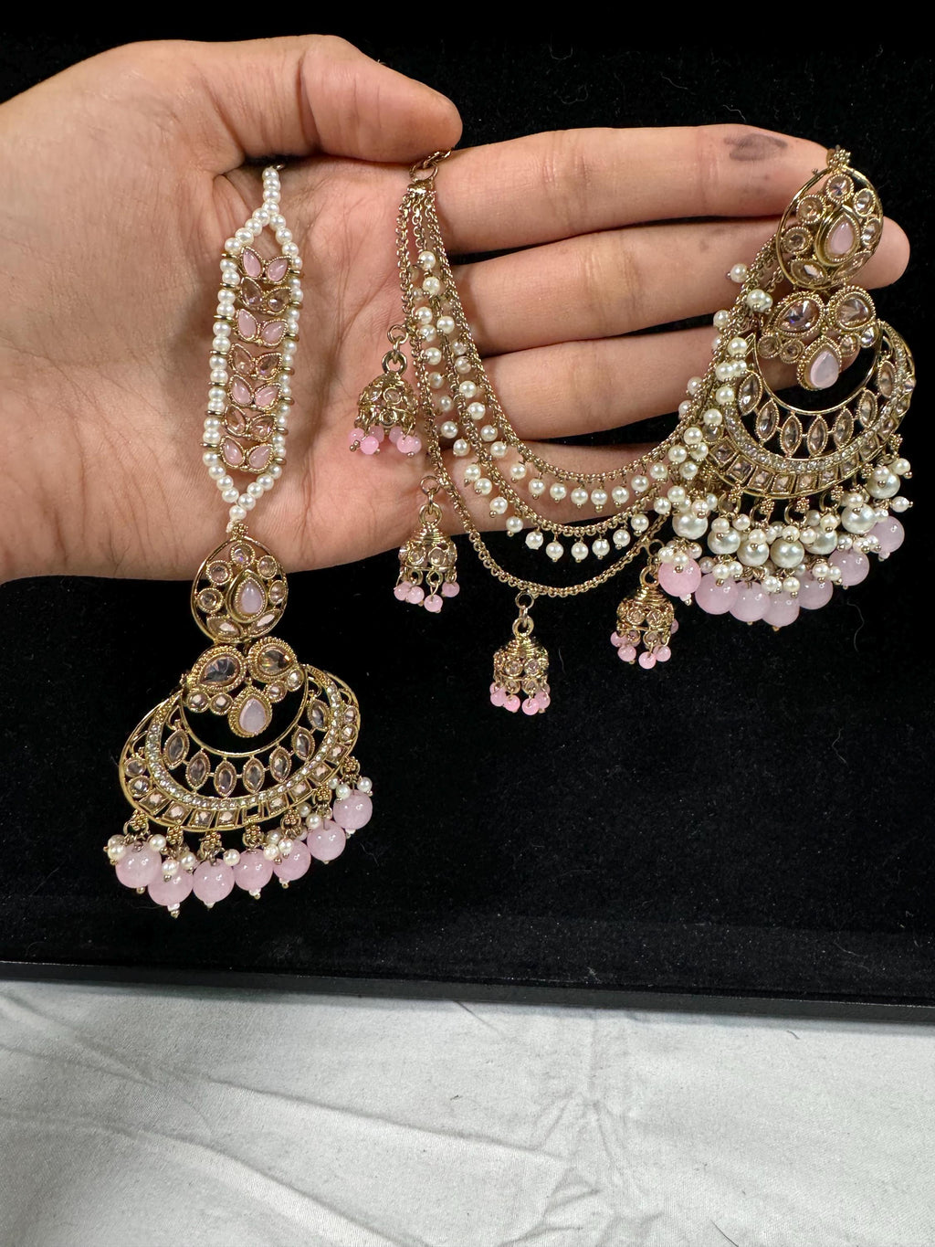 Bollywood Style Jhumka Earrings, Indian Gold Plated Hoop Earrings, Statement Ethnic Jewelry, Festive Earrings, Women's Accessories