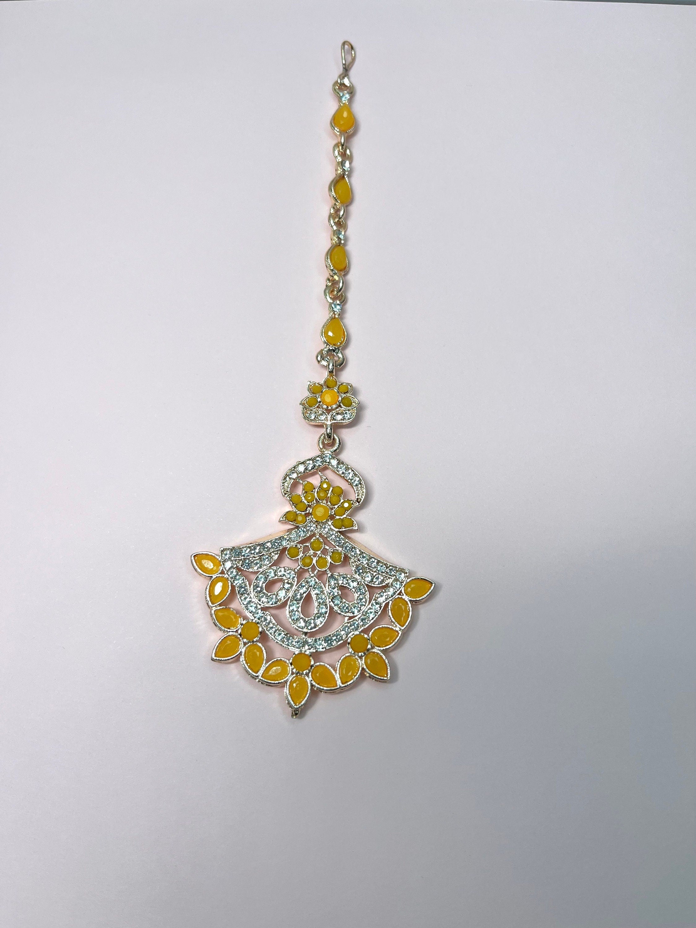 Dainty Maangtikka, Kundan Maangtikka, Indian Jewelry, Wedding Jewelry, Kids Maangtikka,Lightweight Maangtikka, Pearl Maangtikka, Simple Maan