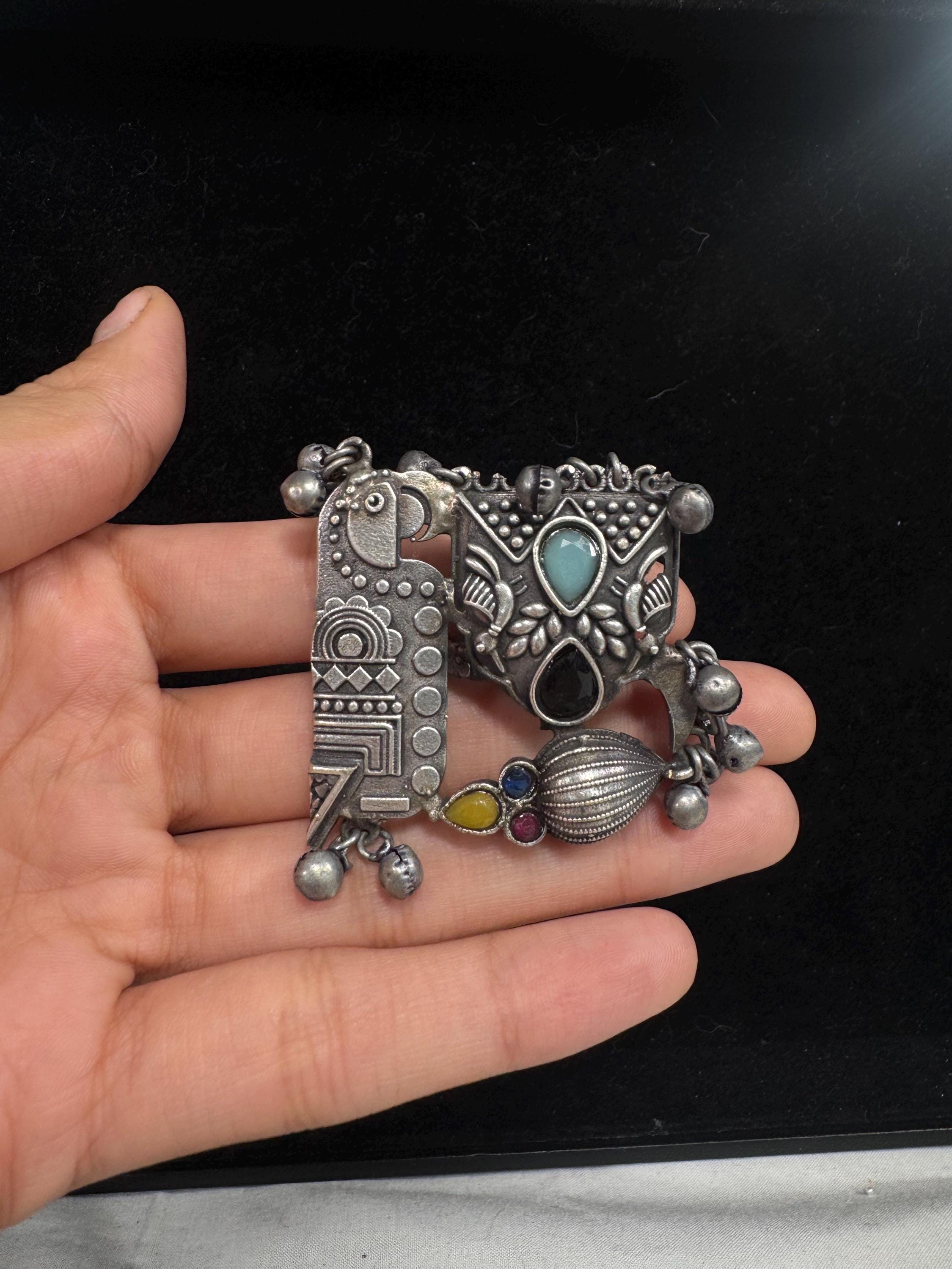 Bollywood Style Ring , Indian Gold Plated ring, Statement Ethnic Jewelry, Festive rings , Women's Accessories, Adjustable Ring, desi ring,