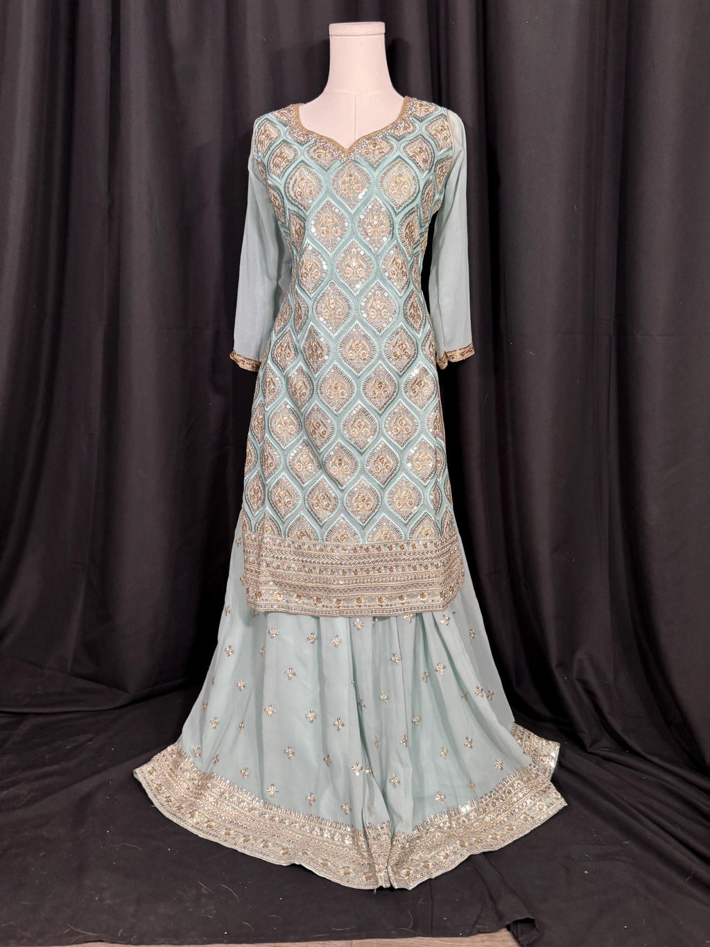 Punjabi Sharrara For Women Indian Designer Wedding Wear Party Wear function Wear Reception Wear Chaniya Choli bollywood Style Indian outfits