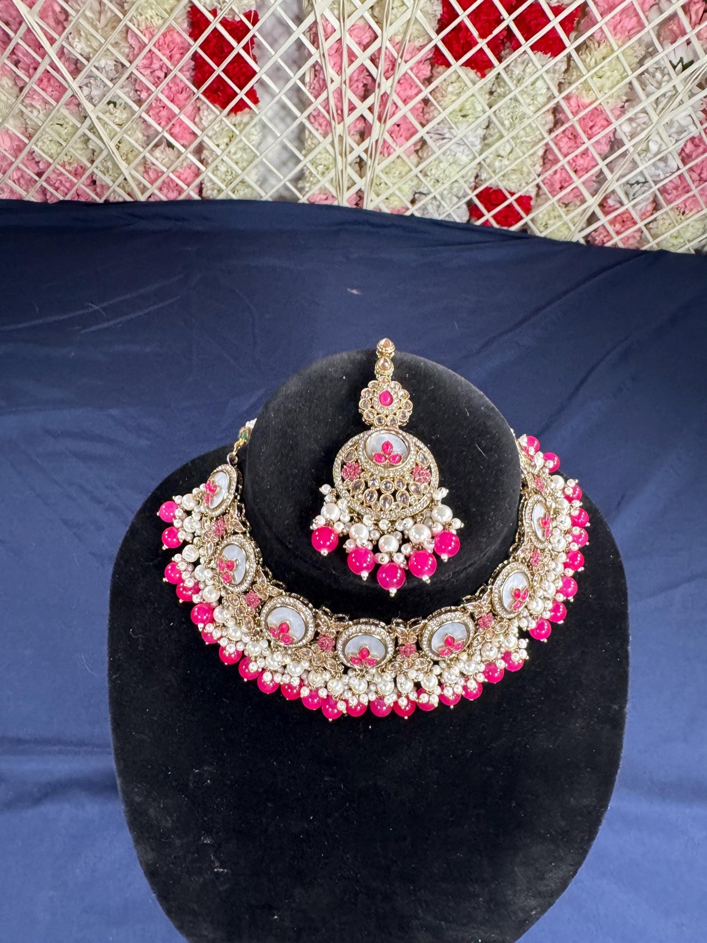 Indian jewlery set/Necklace Set/  Choker/ Bollywood Jewelry/ Indian jewelry/ Pakistani necklace/ punjabi necklace/bridal/