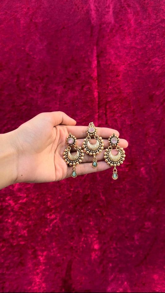 Indian jewlery set/Necklace Set/  Choker/ Bollywood Jewelry/ Indian jewelry/ Pakistani necklace/ punjabi necklace/bridal/