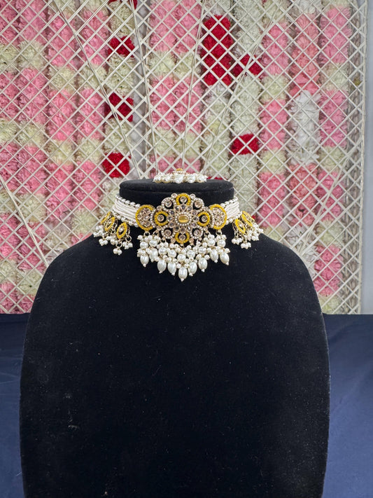 Indian jewlery set/Necklace Set/  Choker/ Bollywood Jewelry/ Indian jewelry/ Pakistani necklace/ punjabi necklace/bridal/