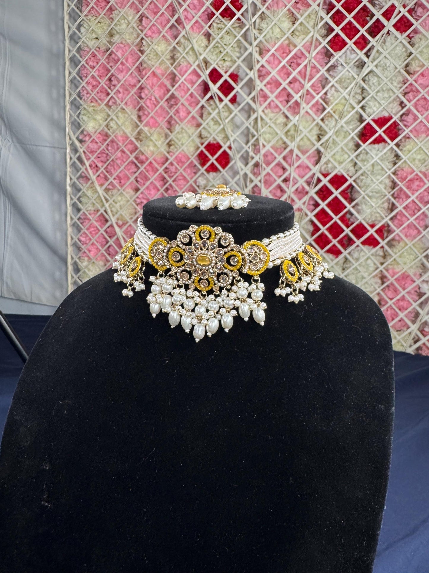 Indian jewlery set/Necklace Set/  Choker/ Bollywood Jewelry/ Indian jewelry/ Pakistani necklace/ punjabi necklace/bridal/