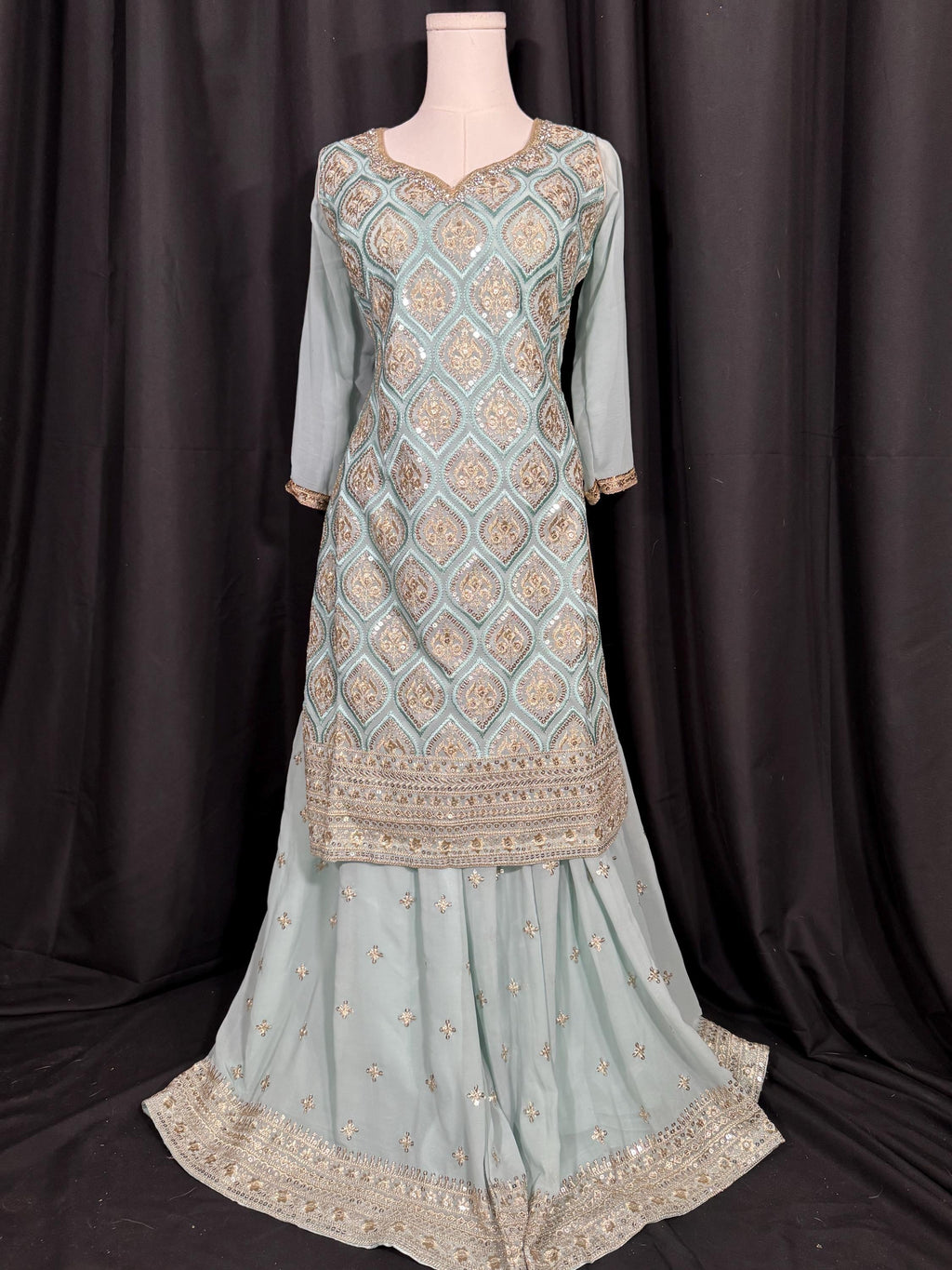 Punjabi Sharrara For Women Indian Designer Wedding Wear Party Wear function Wear Reception Wear Chaniya Choli bollywood Style Indian outfits