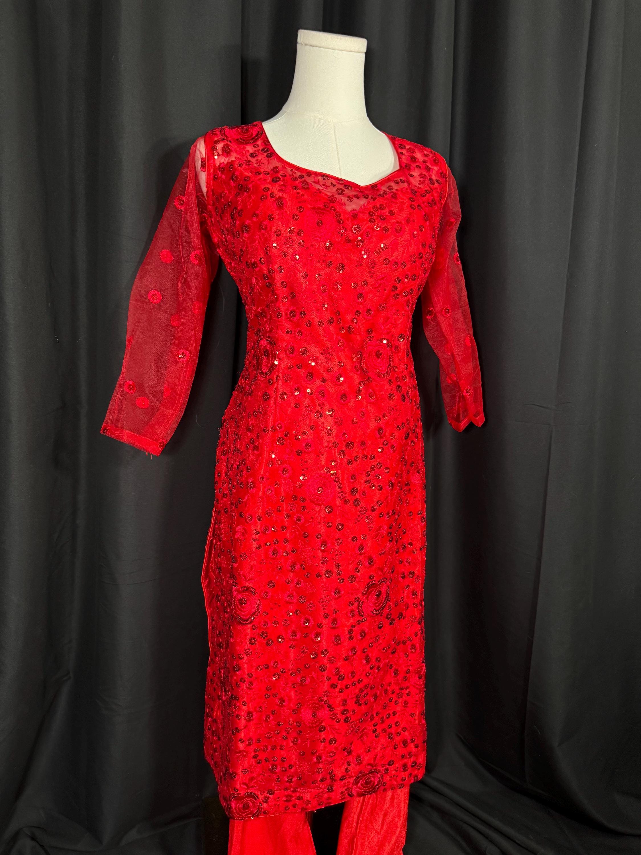 Pakistani suit, pajamai suit, Punjabi Sharrara For Women Indian Designer Chaniya Choli bollywood Style Indian outfits, Kurta suit