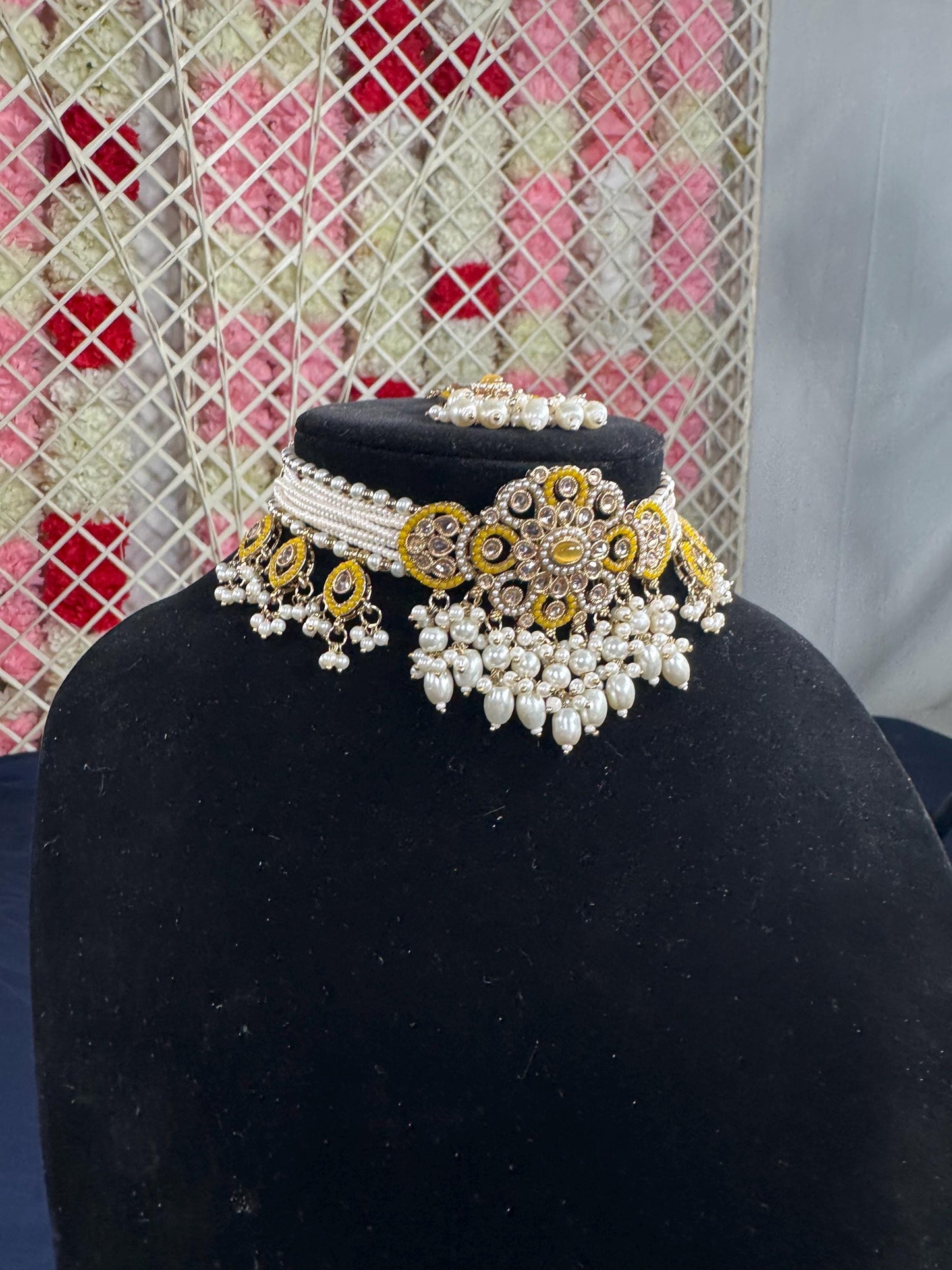 Indian jewlery set/Necklace Set/  Choker/ Bollywood Jewelry/ Indian jewelry/ Pakistani necklace/ punjabi necklace/bridal/