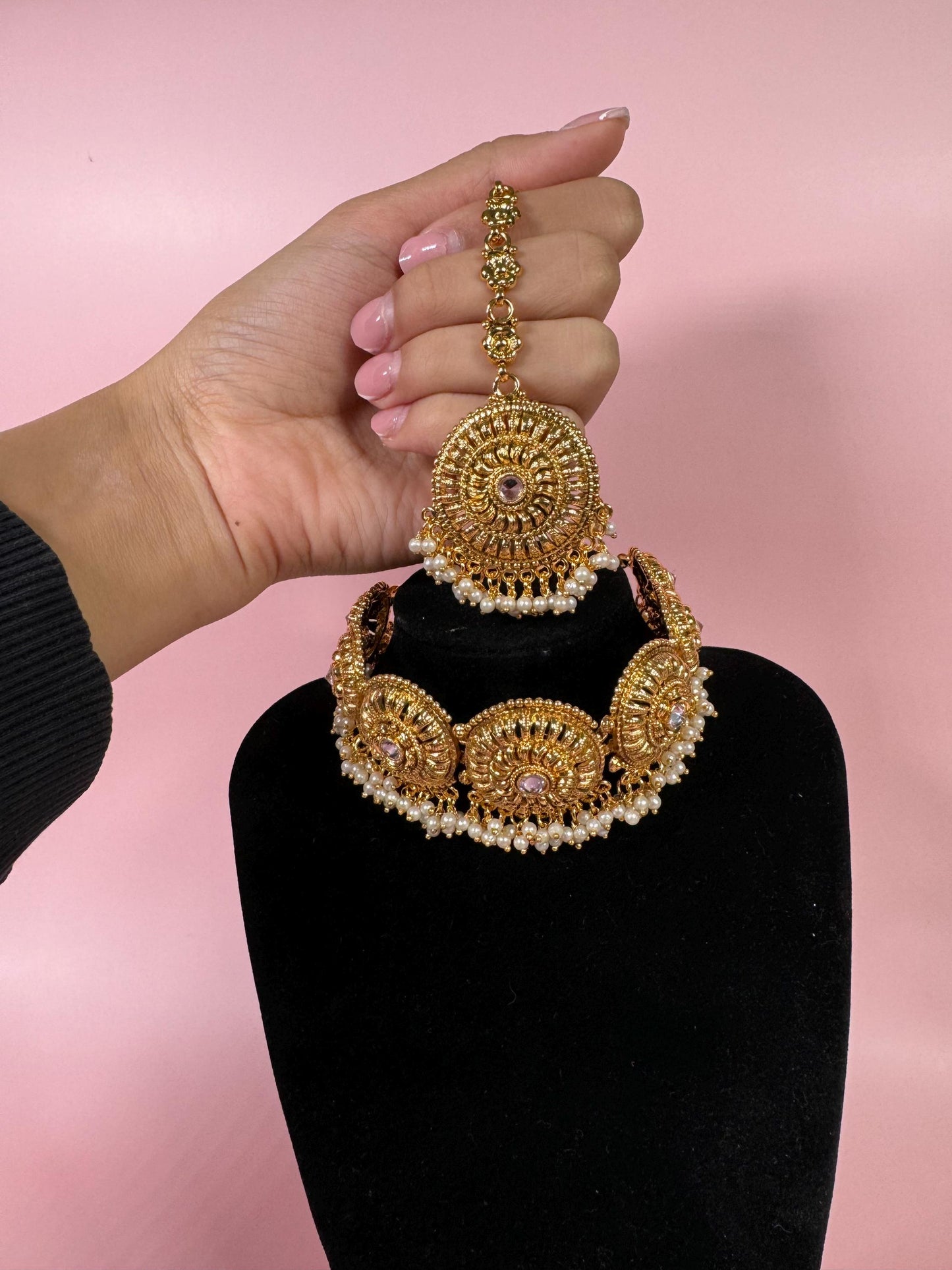 Indian jewlery set/Necklace Set/  Choker/ Bollywood Jewelry/ Indian jewelry/ Pakistani necklace/ punjabi necklace/bridal/