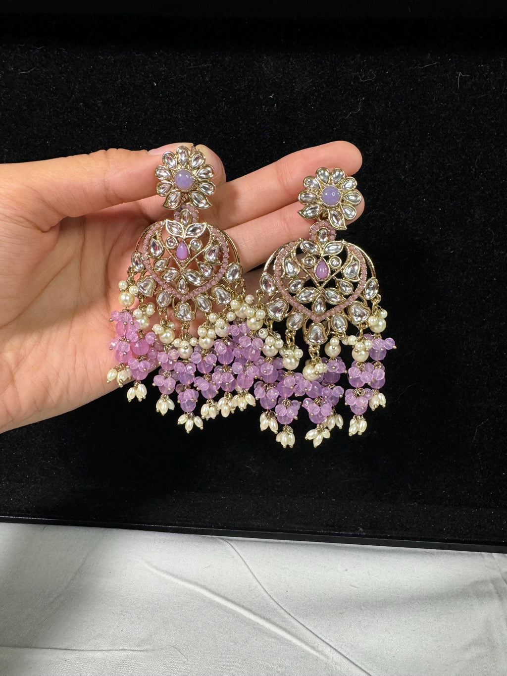 Bollywood Style Jhumka Earrings, Indian Gold Plated Hoop Earrings, Statement Ethnic Jewelry, Festive Earrings, Women's Accessories