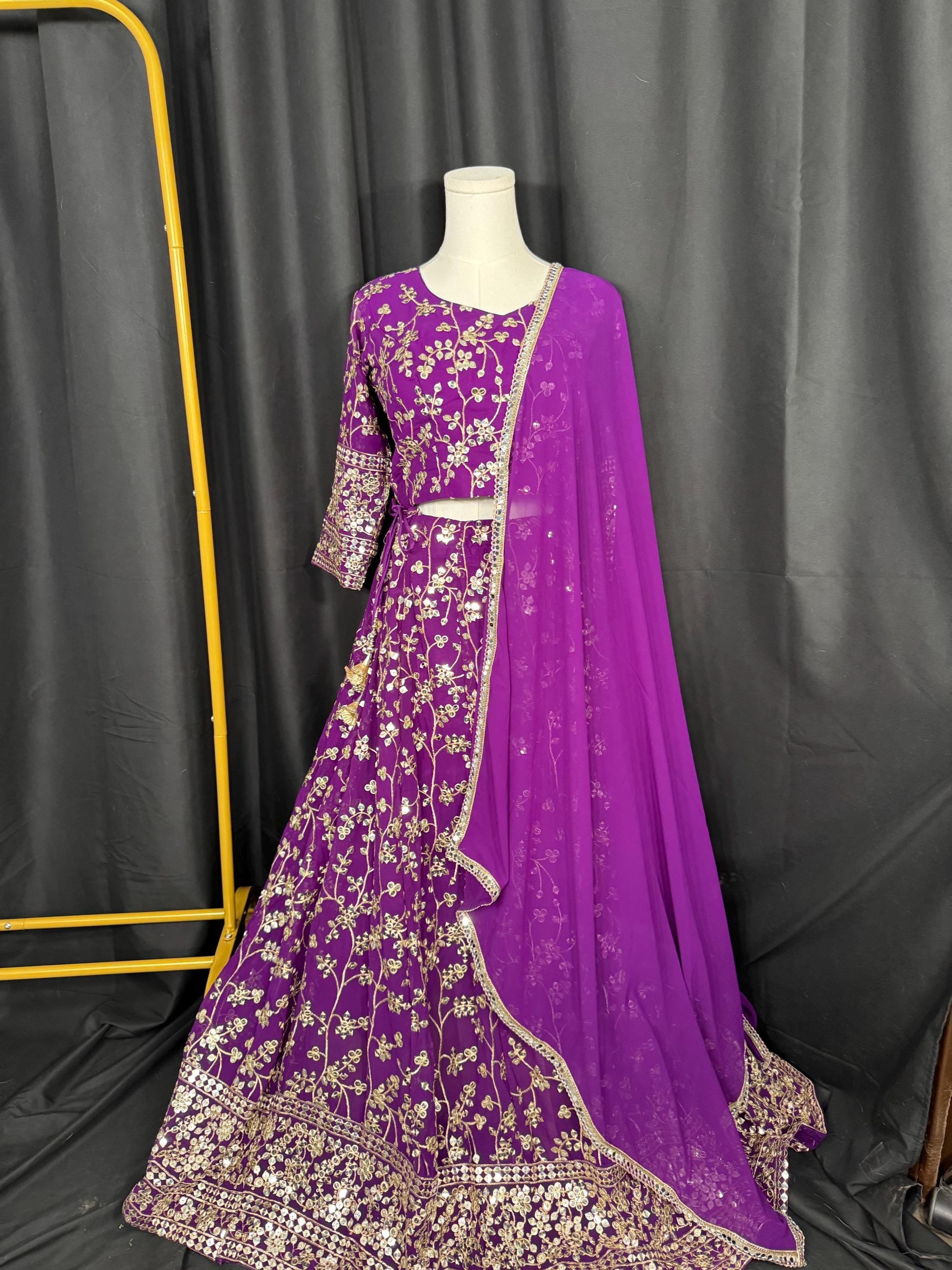 Lehenga Choli For Women Indian Designer Wedding Wear Party Wear function Wear Reception Wear Chaniya Choli bollywood Style Indian outfits