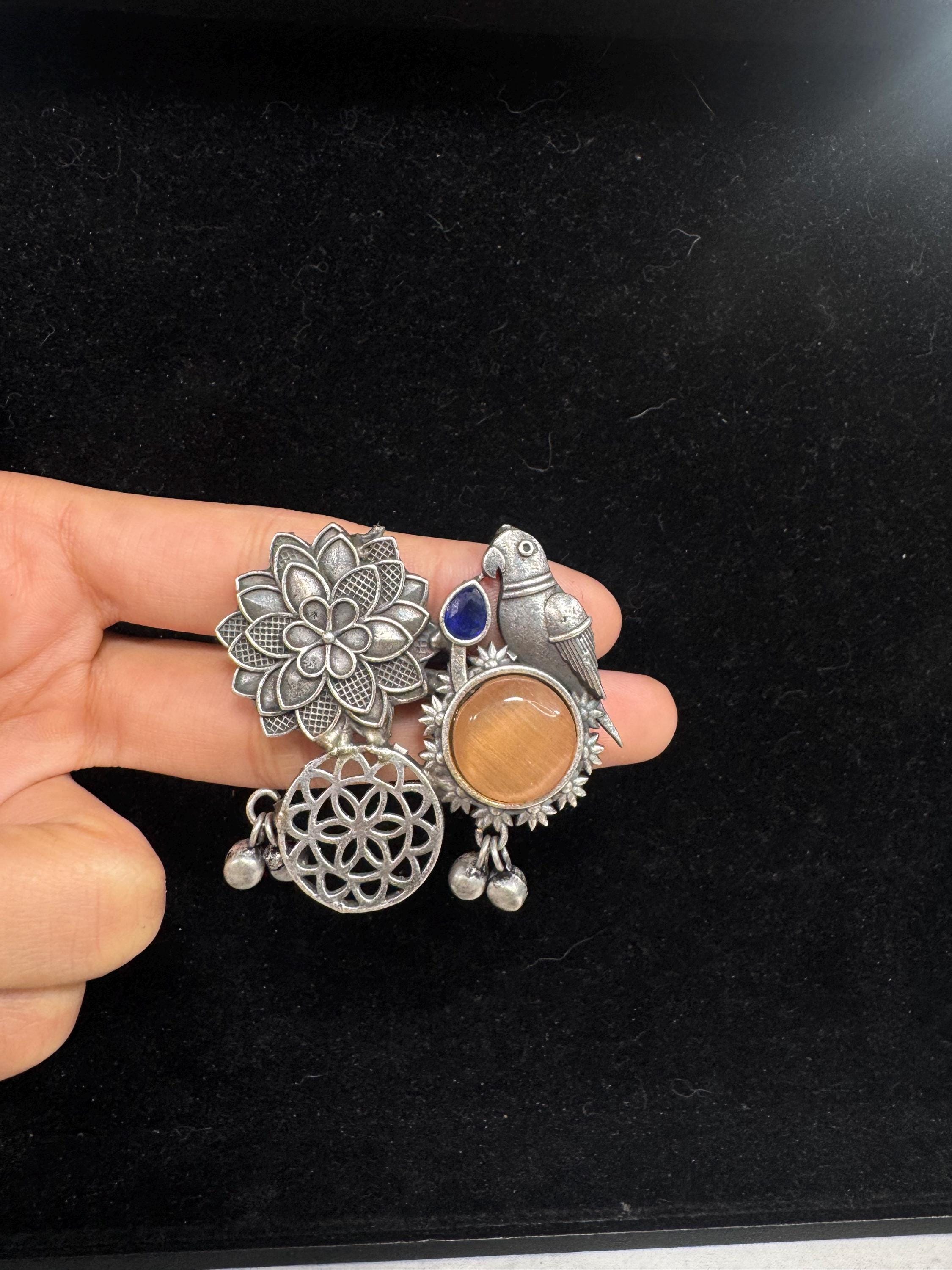 Bollywood Style Ring , Indian Gold Plated ring, Statement Ethnic Jewelry, Festive rings , Women's Accessories, Adjustable Ring, desi ring,