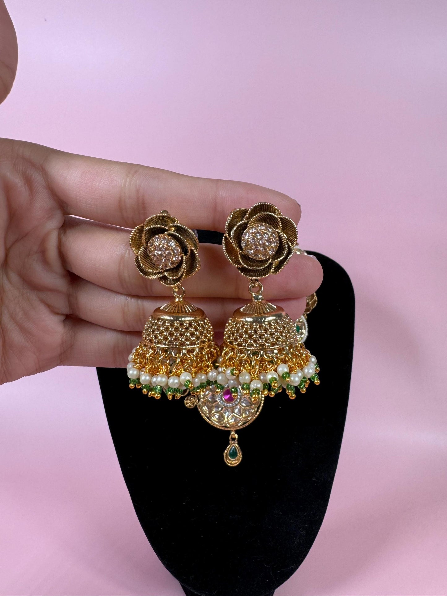 Indian jewlery set/Necklace Set/  Choker/ Bollywood Jewelry/ Indian jewelry/ Pakistani necklace/ punjabi necklace/bridal/