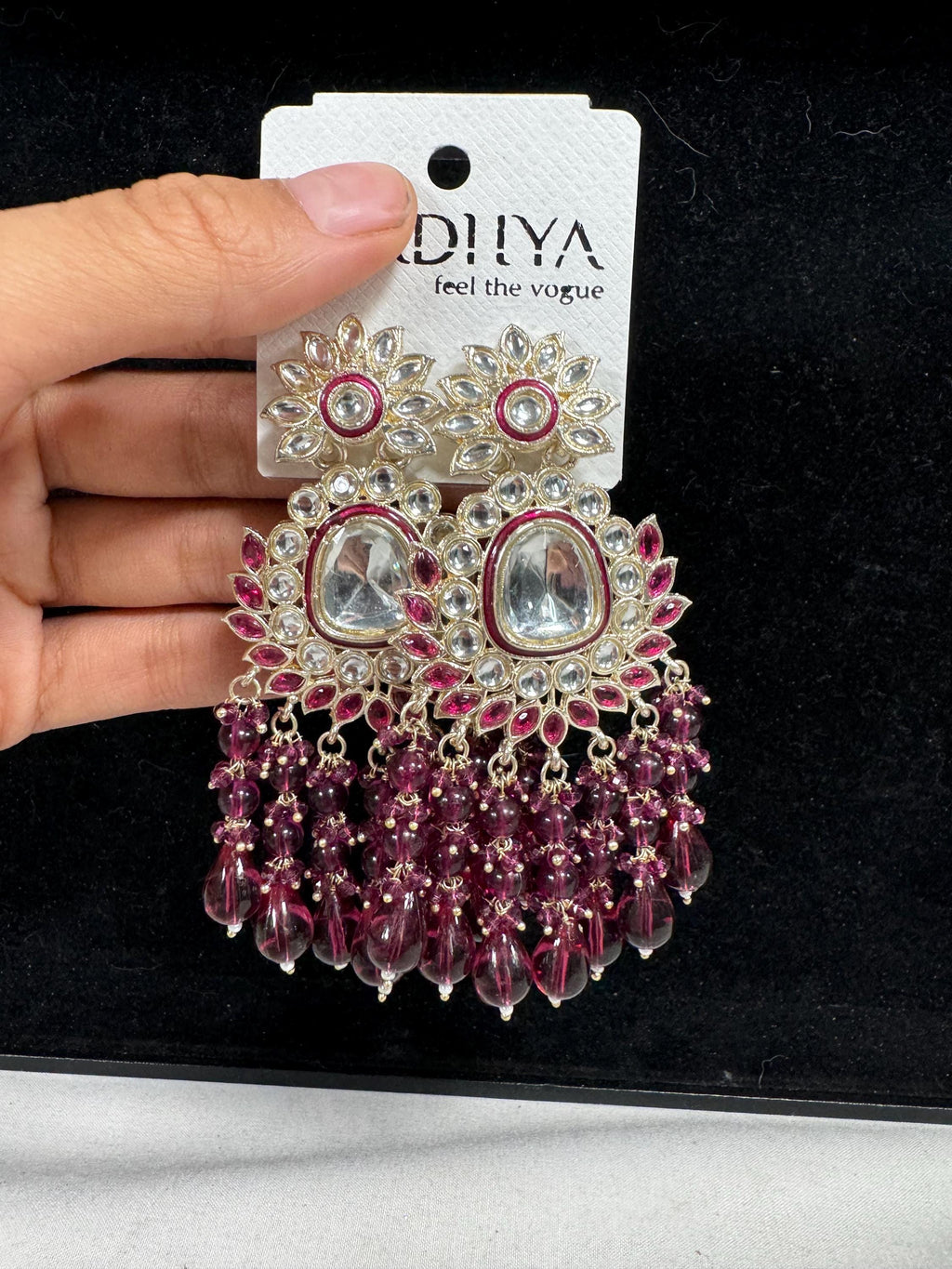 Bollywood Style Jhumka Earrings, Indian Gold Plated Hoop Earrings, Statement Ethnic Jewelry, Festive Earrings, Women's Accessories