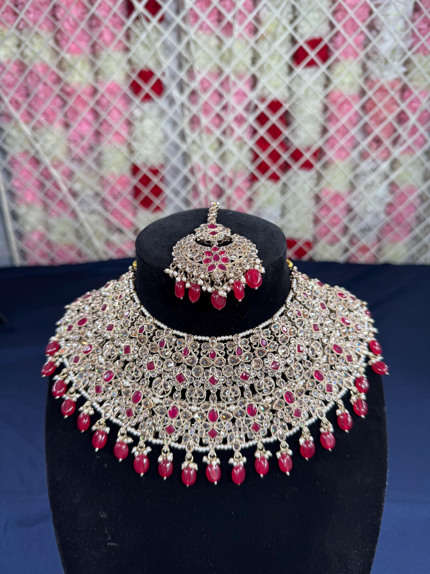 Indian jewlery set/Necklace Set/  Choker/ Bollywood Jewelry/ Indian jewelry/ Pakistani necklace/ punjabi necklace/bridal/