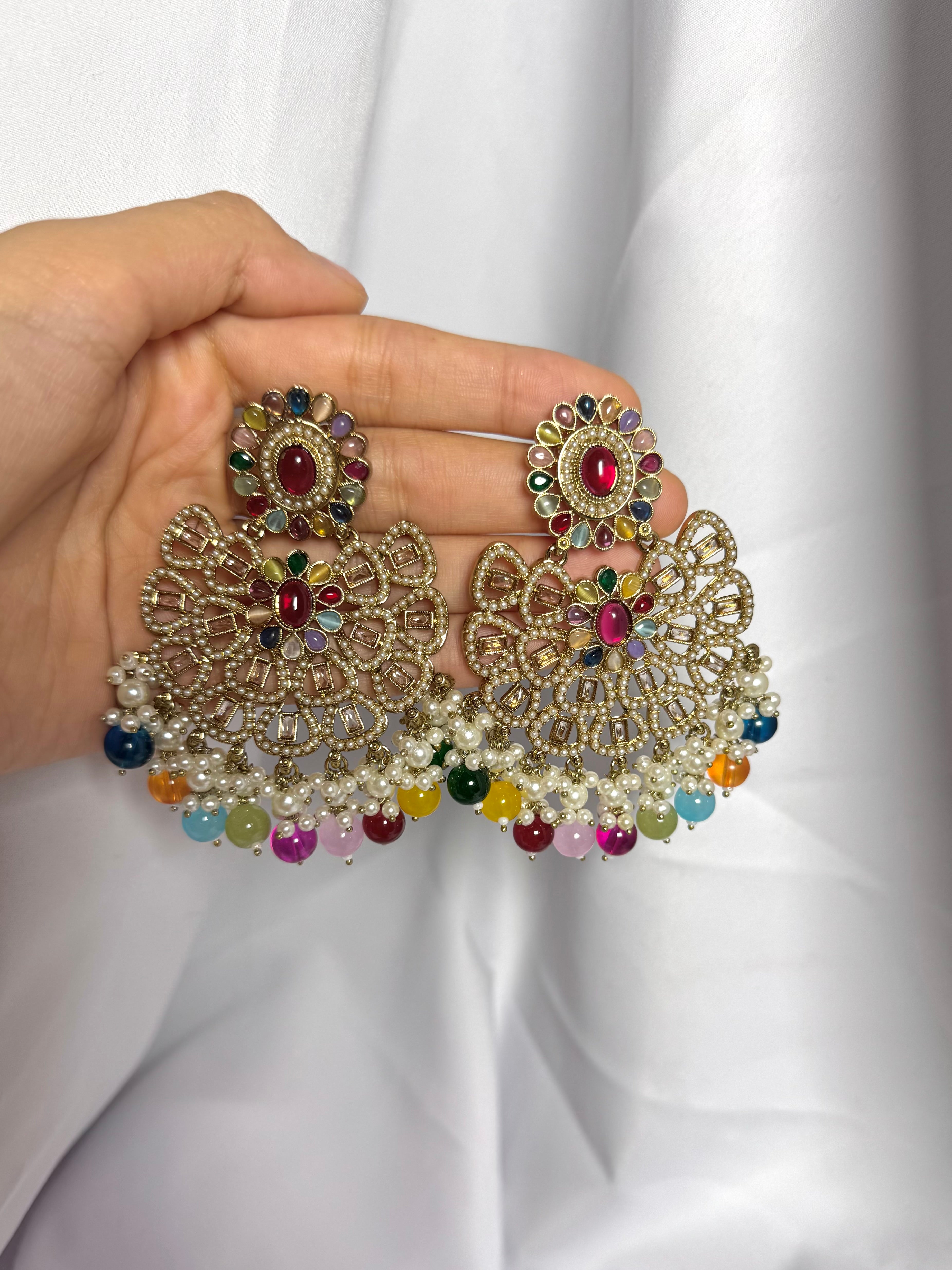Samaira Earrings-Multi