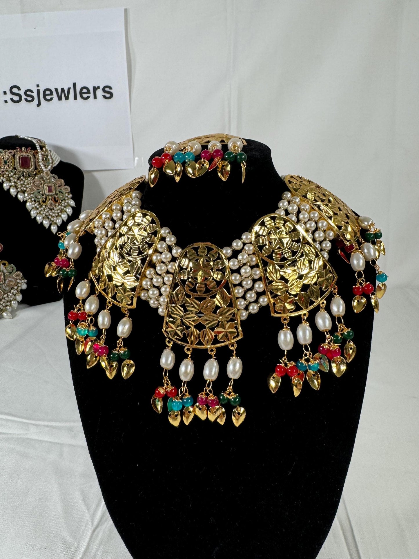 Indian jewlery set/Necklace Set/  Choker/ Bollywood Jewelry/ Indian jewelry/ Pakistani necklace/ punjabi necklace/bridal/