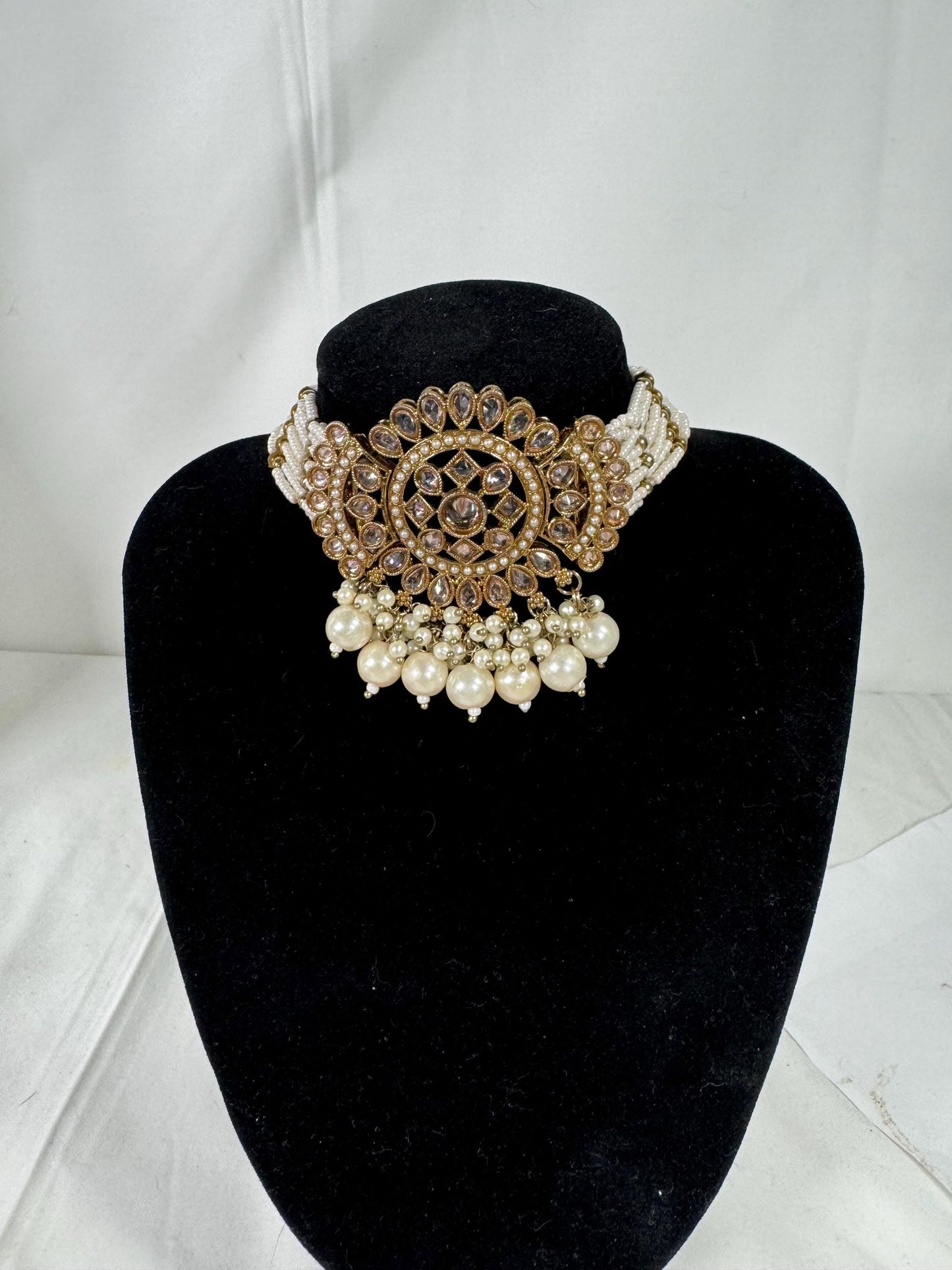 Indian jewlery set/Necklace Set/  Choker/ Bollywood Jewelry/ Indian jewelry/ Pakistani necklace/ punjabi necklace/bridal/