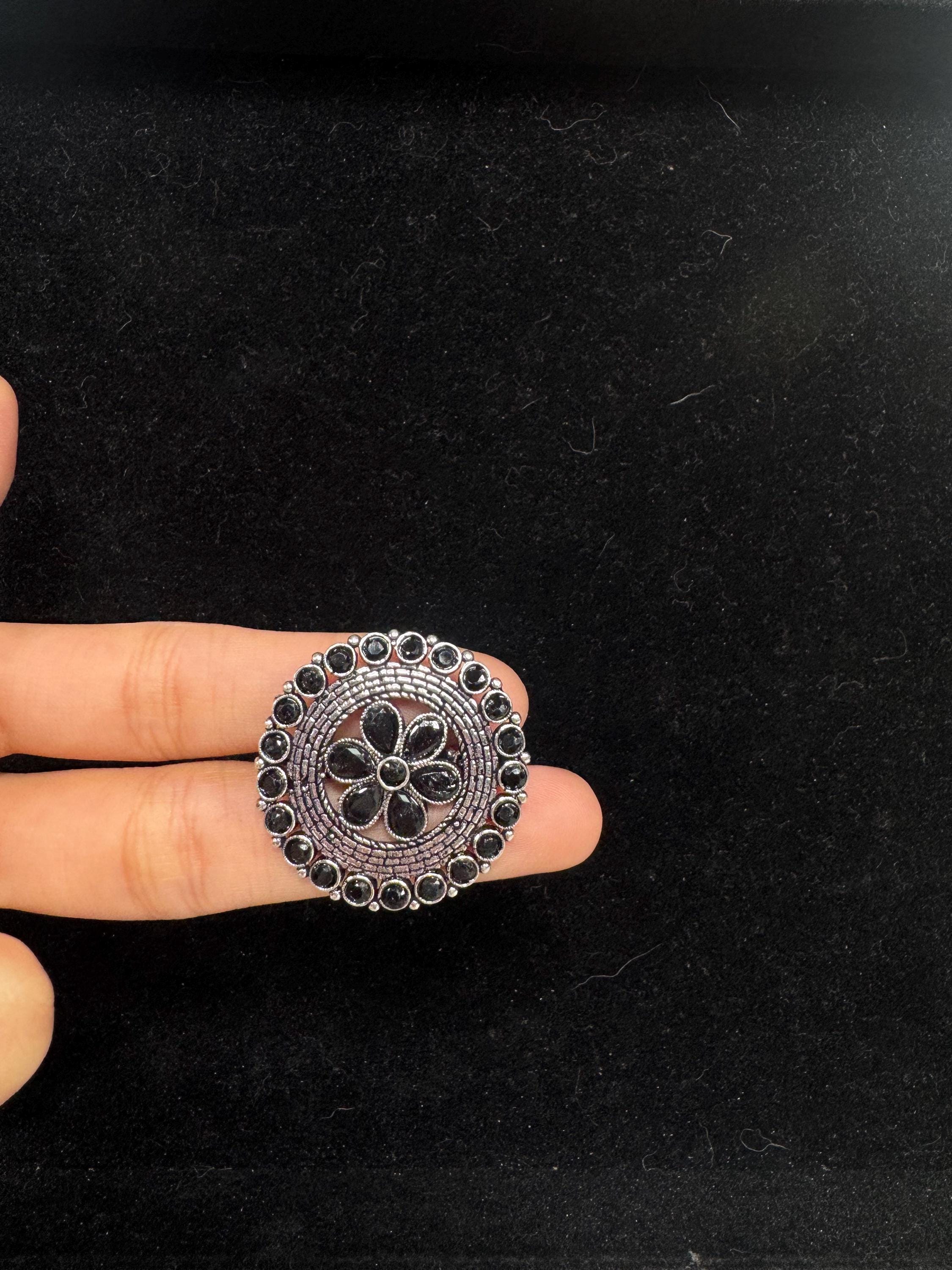 Bollywood Style Ring , Indian Gold Plated ring, Statement Ethnic Jewelry, Festive rings , Women's Accessories, Adjustable Ring, desi ring,