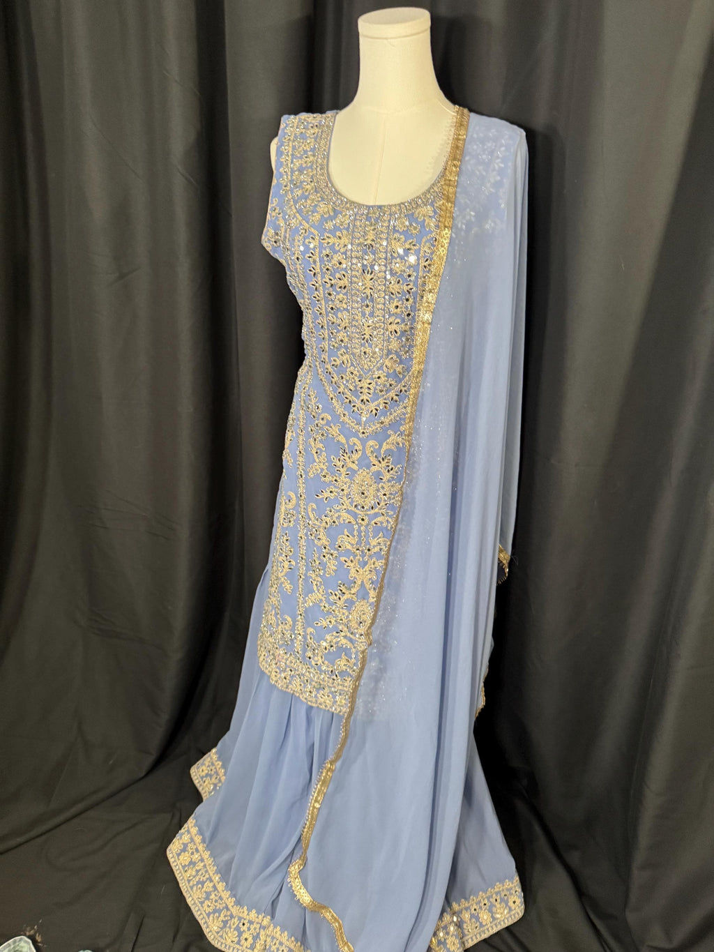 Punjabi Sharrara For Women Indian Designer Wedding Wear Party Wear function Wear Reception Wear Chaniya Choli bollywood Style Indian outfits