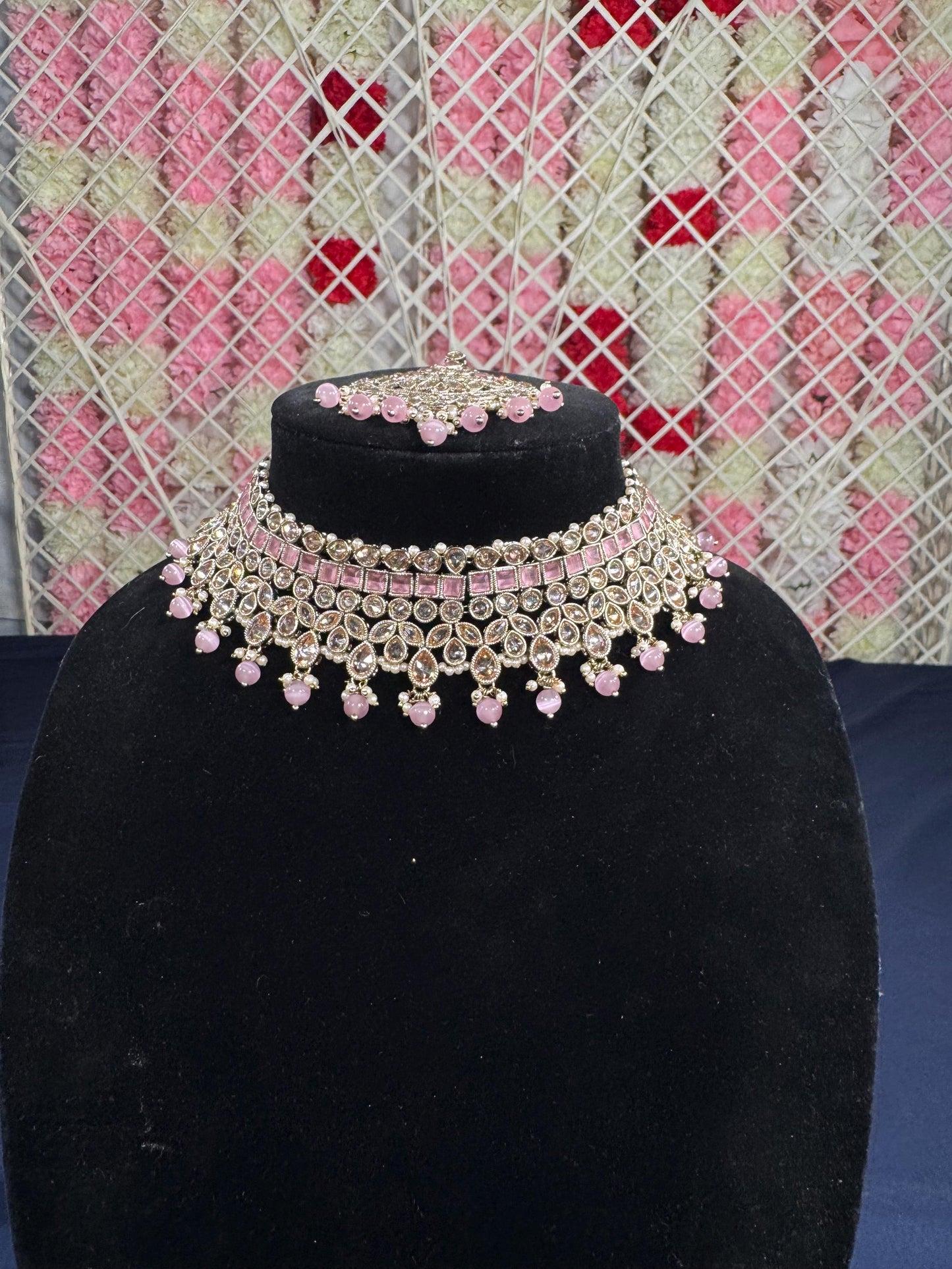 Indian jewlery set/Necklace Set/  Choker/ Bollywood Jewelry/ Indian jewelry/ Pakistani necklace/ punjabi necklace/bridal/