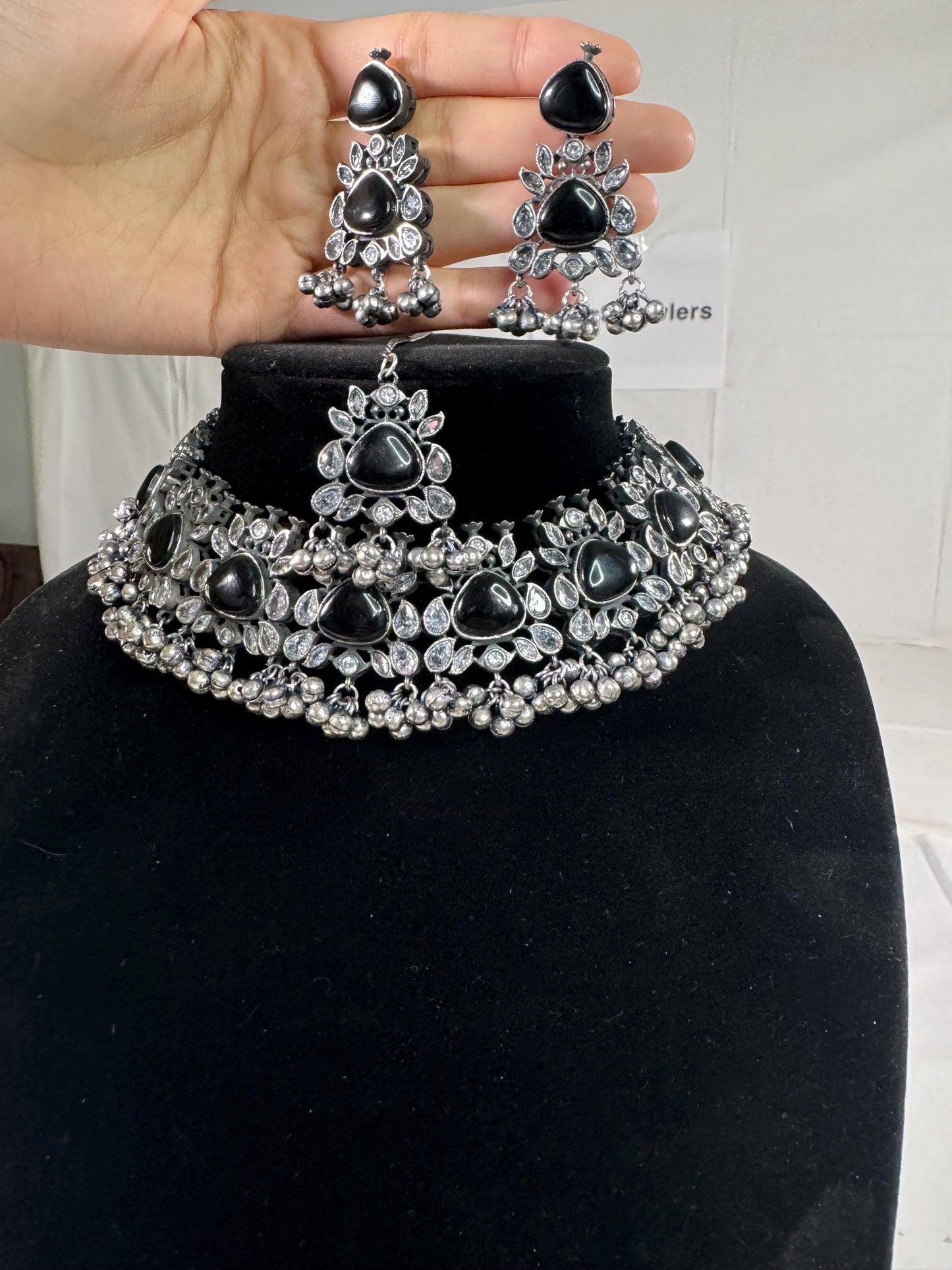 Indian jewlery set/Necklace Set/  Choker/ Bollywood Jewelry/ Indian jewelry/ Pakistani necklace/ punjabi necklace/bridal/
