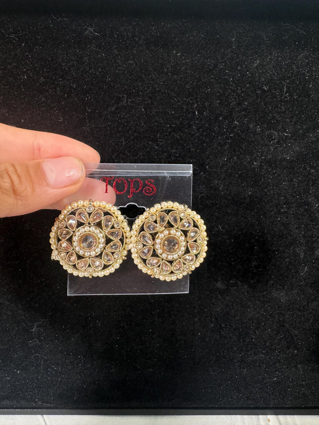 Bollywood Style Jhumka Earrings, Indian Gold Plated Hoop Earrings, Statement Ethnic Jewelry, Festive Earrings, Women's Accessories