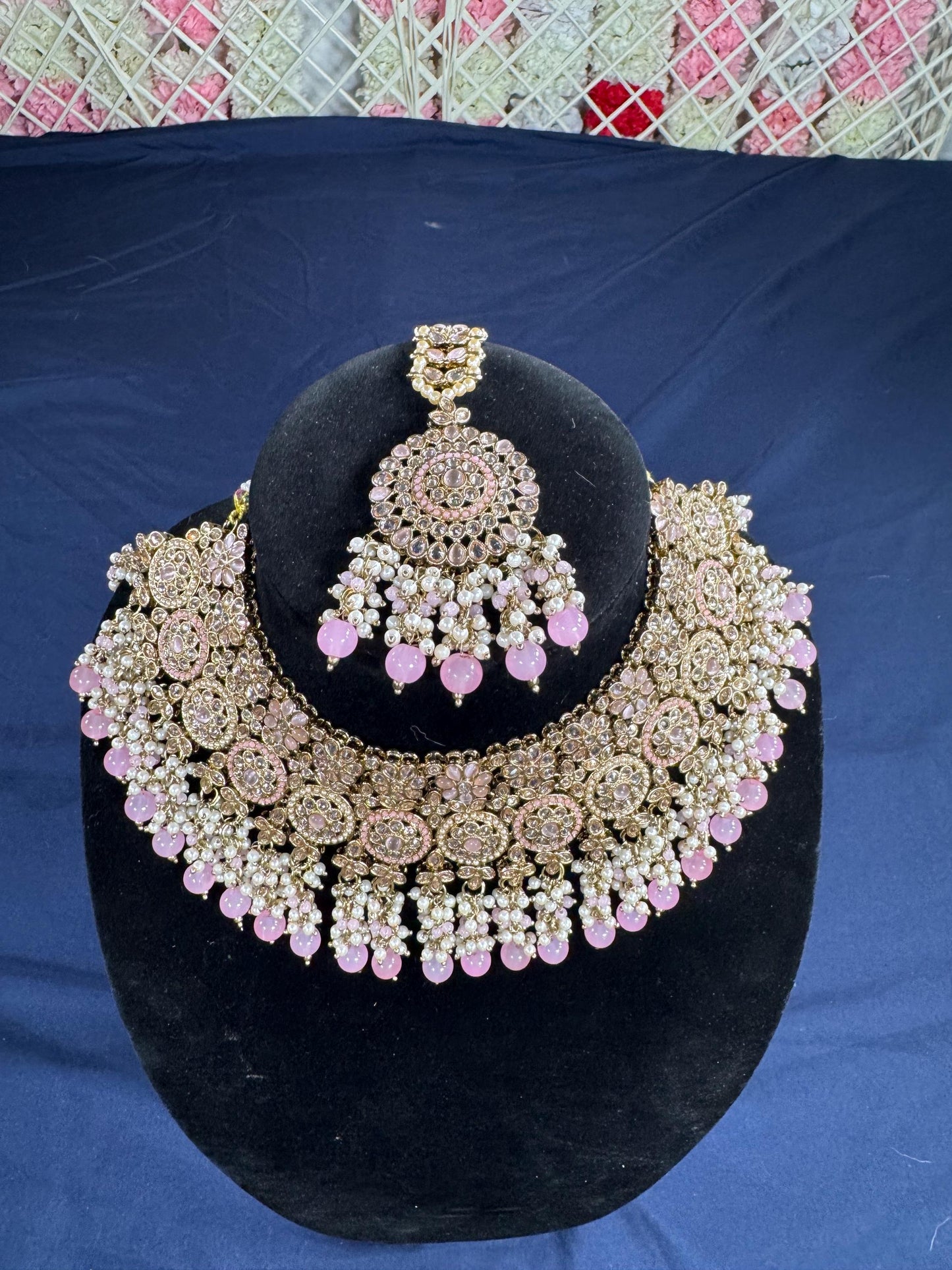 Indian jewlery set/Necklace Set/  Choker/ Bollywood Jewelry/ Indian jewelry/ Pakistani necklace/ punjabi necklace/bridal/