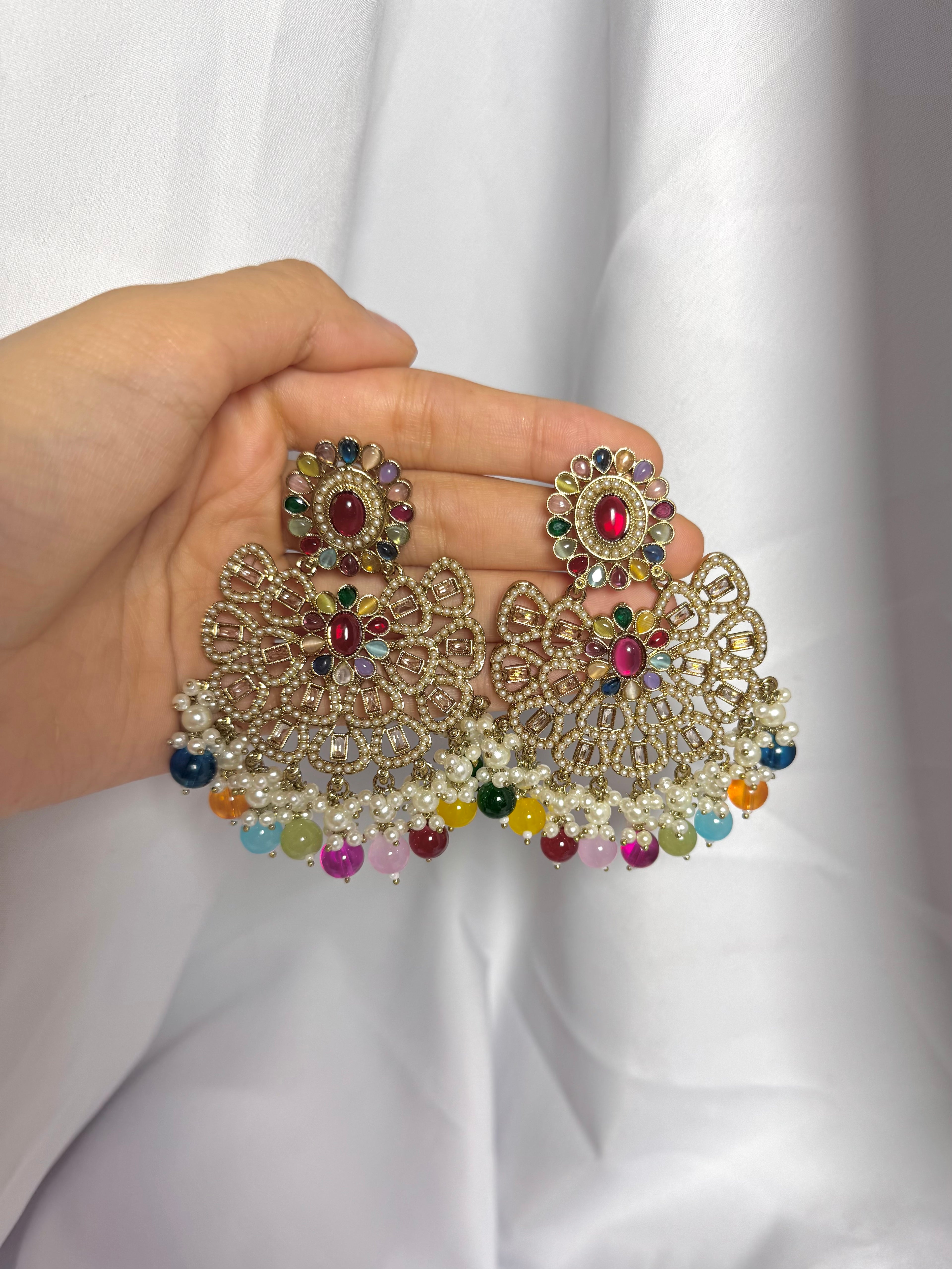 Samaira Earrings-Multi