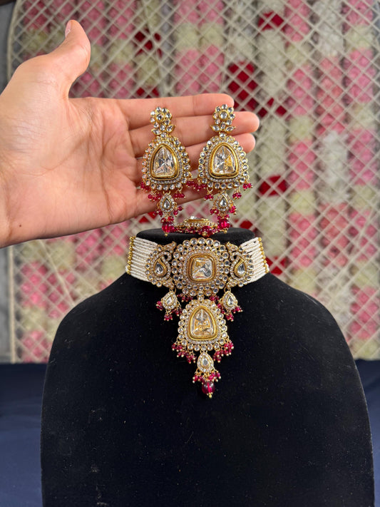 Indian jewlery set/Necklace Set/  Choker/ Bollywood Jewelry/ Indian jewelry/ Pakistani necklace/ punjabi necklace/bridal/