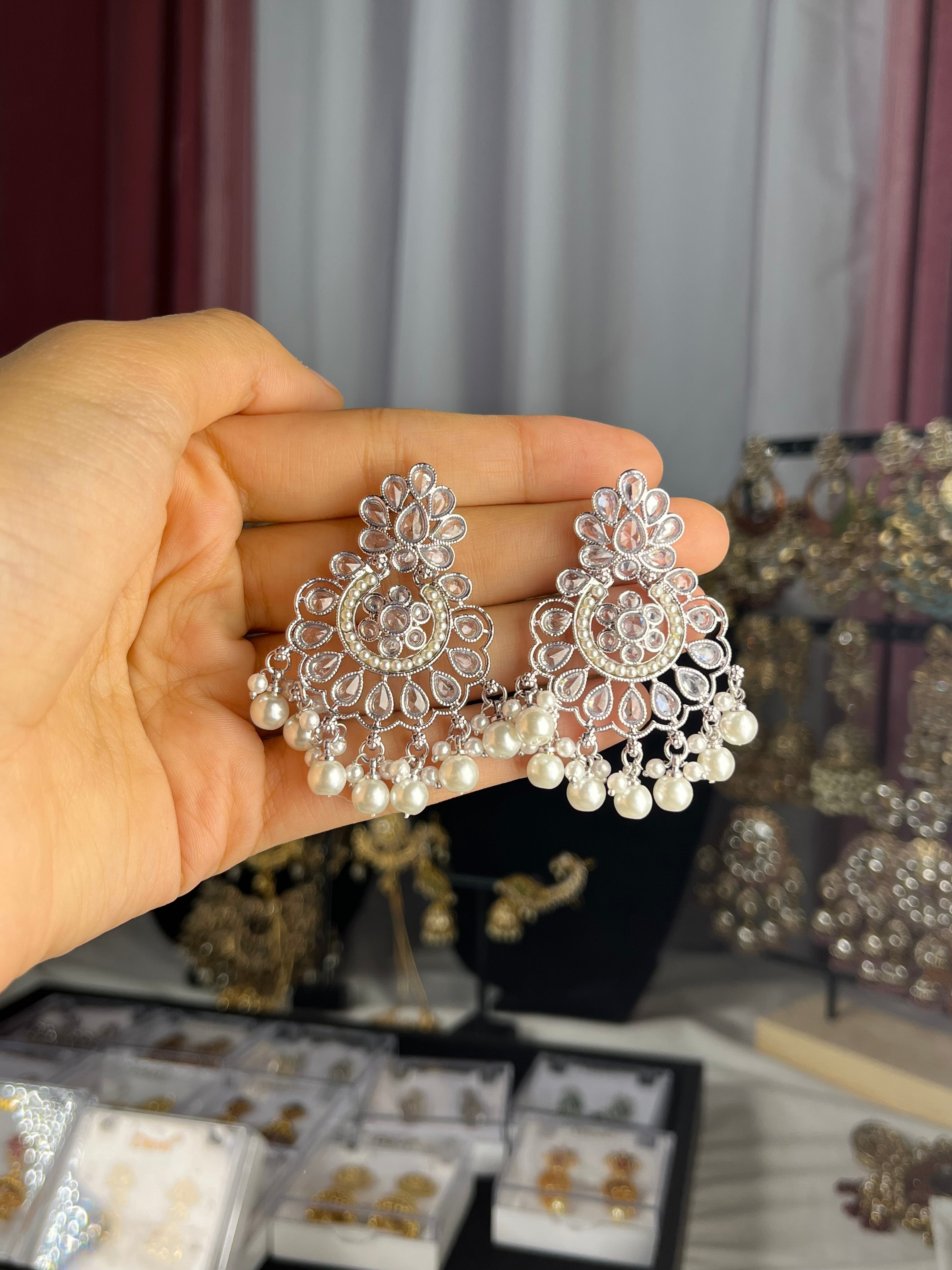 pawar micro earrings