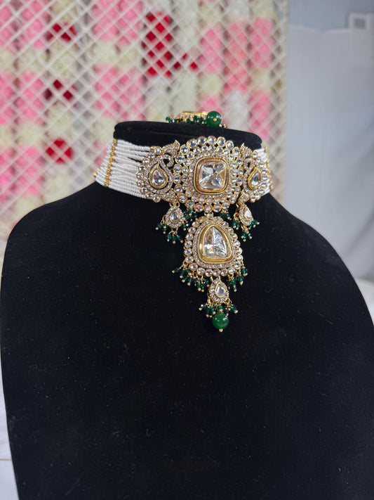 Indian jewlery set/Necklace Set/  Choker/ Bollywood Jewelry/ Indian jewelry/ Pakistani necklace/ punjabi necklace/bridal/