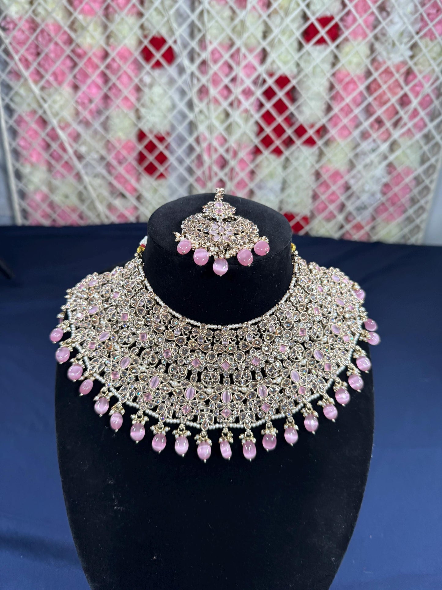 Indian jewlery set/Necklace Set/  Choker/ Bollywood Jewelry/ Indian jewelry/ Pakistani necklace/ punjabi necklace/bridal/