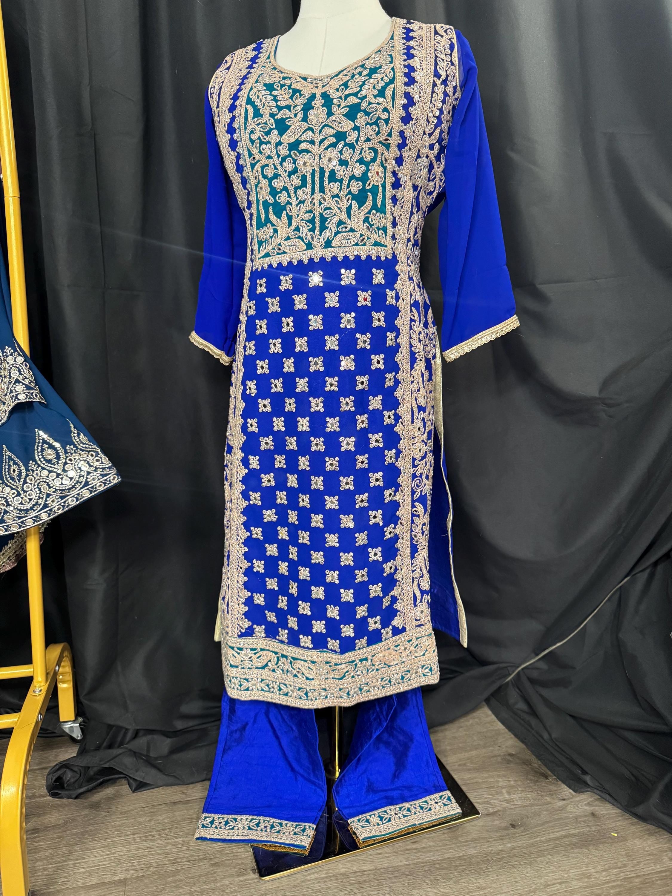 Punjabi Sharrara For Women Indian Designer Wedding Wear Party Wear function Wear Reception Wear Chaniya Choli bollywood Style Indian outfits