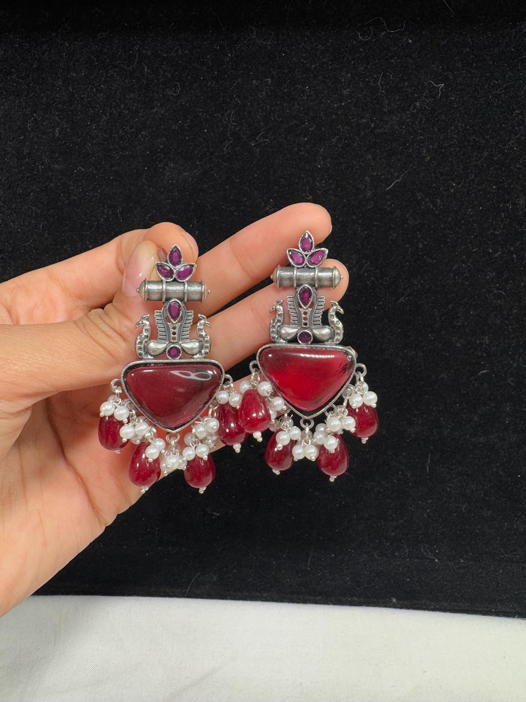 Bollywood Style Jhumka Earrings, Indian Gold Plated Hoop Earrings, Statement Ethnic Jewelry, Festive Earrings, Women's Accessories