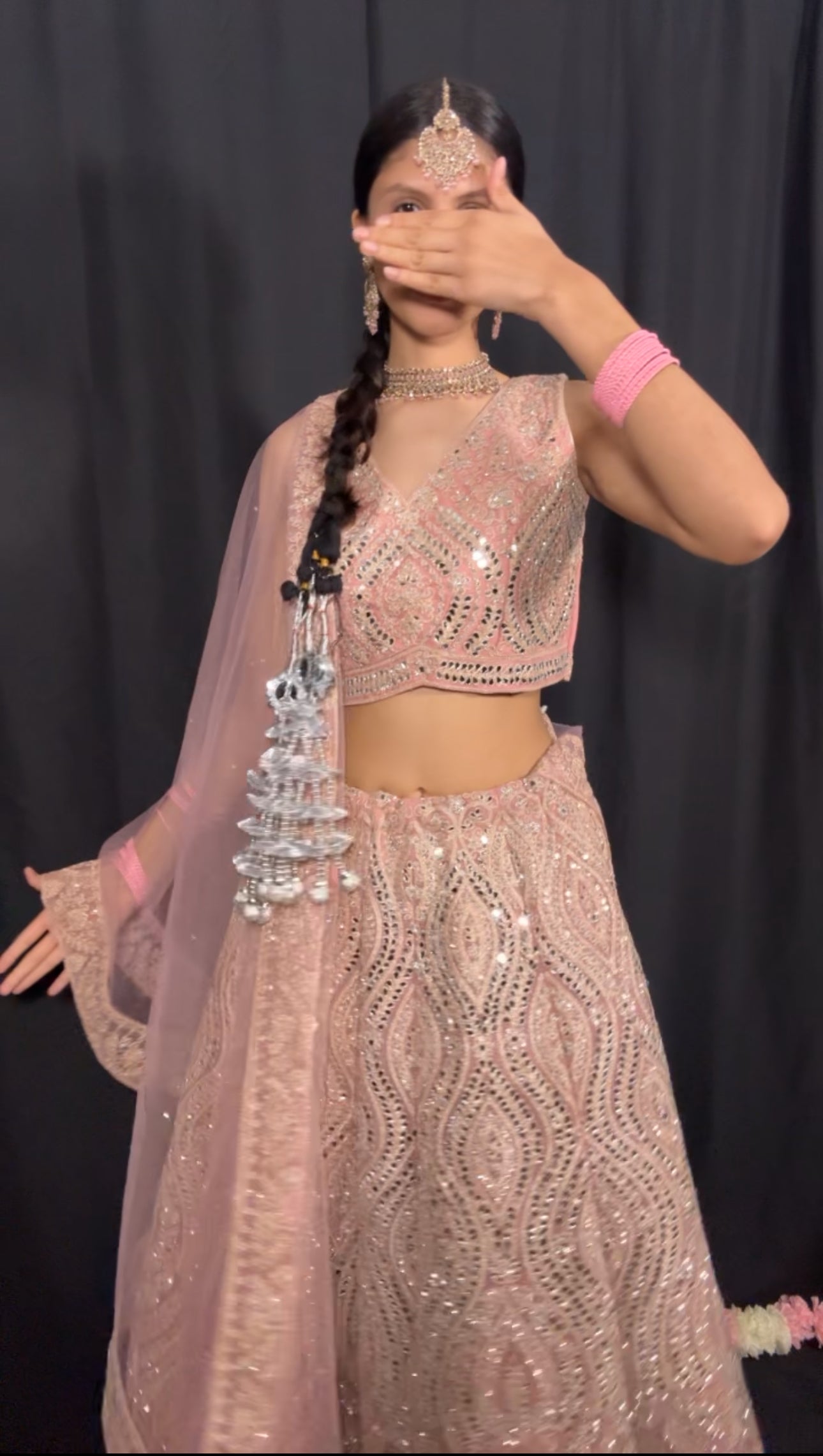 Fairy Pink Lehengha Choli