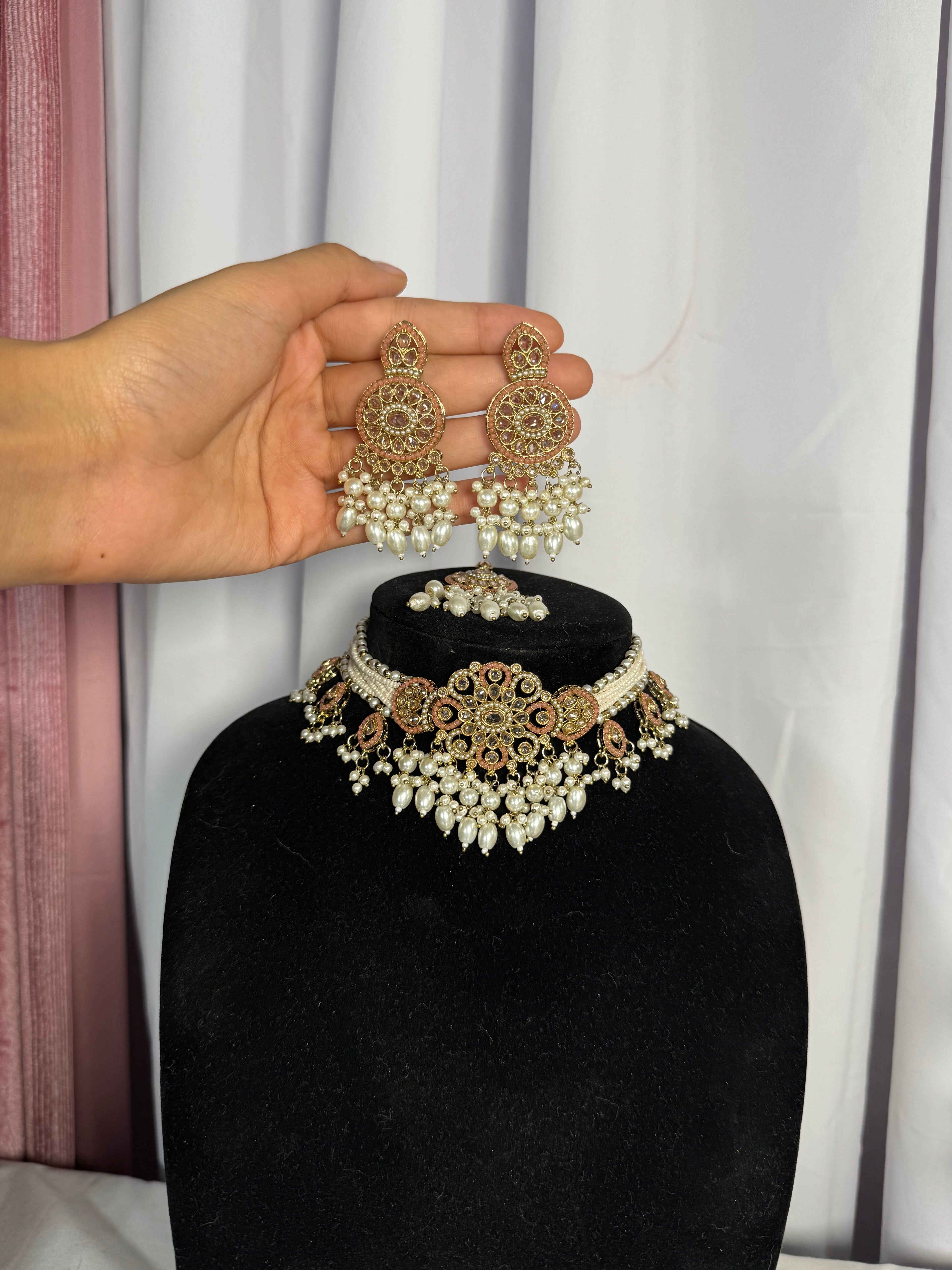 Maha peach Set