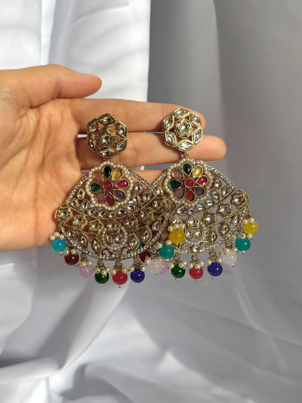 Devika Earrings-Mutli