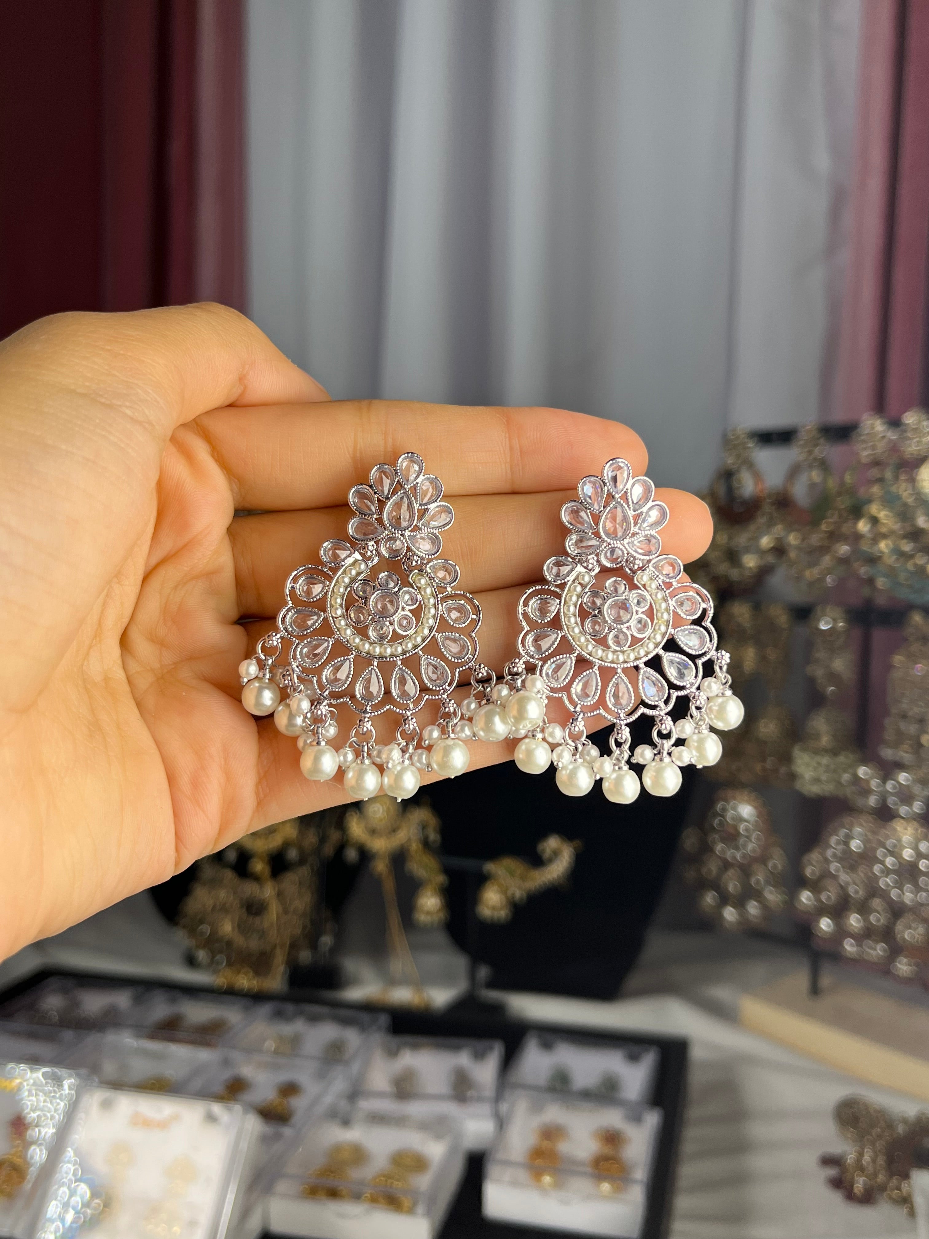 pawar micro earrings