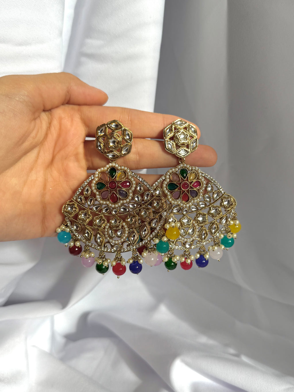 Devika Earrings-Mutli