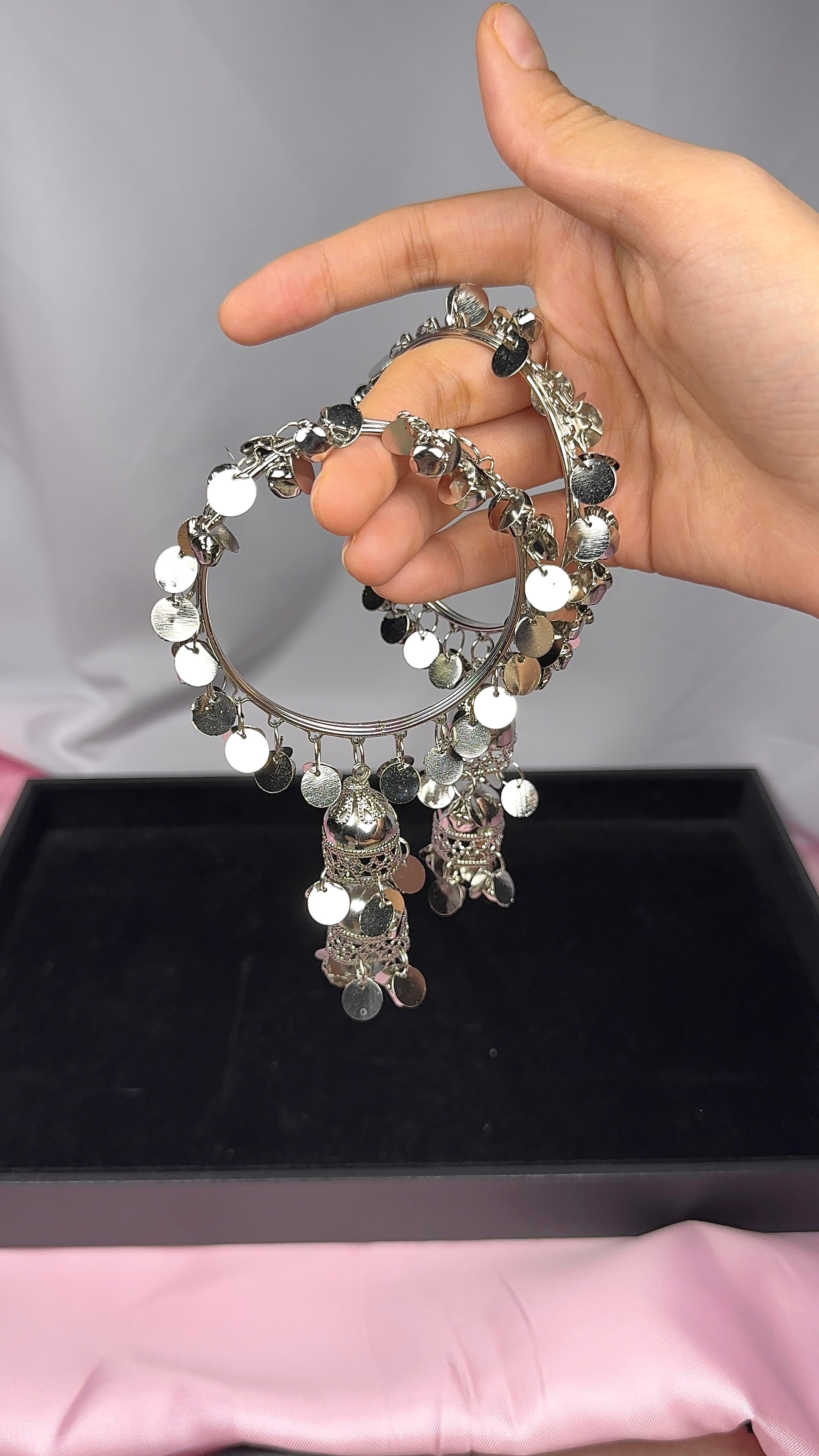 Alina Oxidized Bangles