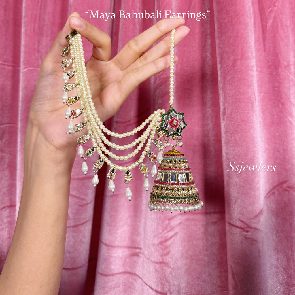 Maya Bahubali Earrings