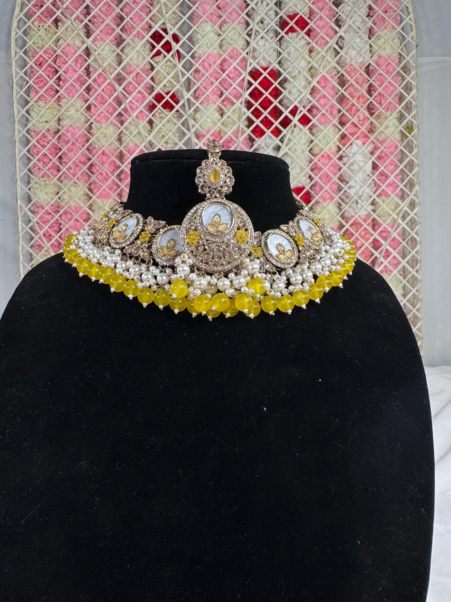 Indian jewlery set/Necklace Set/  Choker/ Bollywood Jewelry/ Indian jewelry/ Pakistani necklace/ punjabi necklace/bridal/
